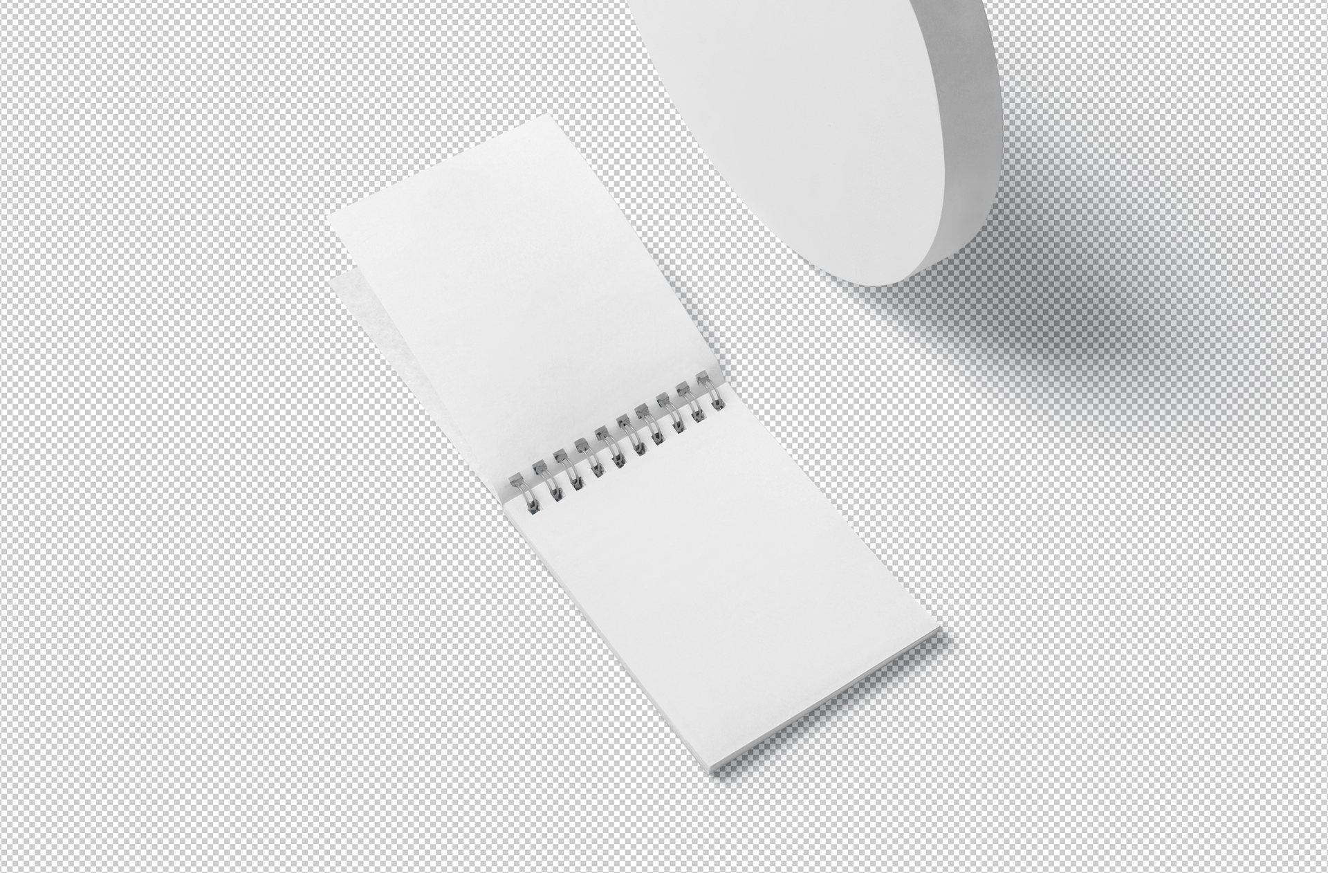 customizable notepad PSD