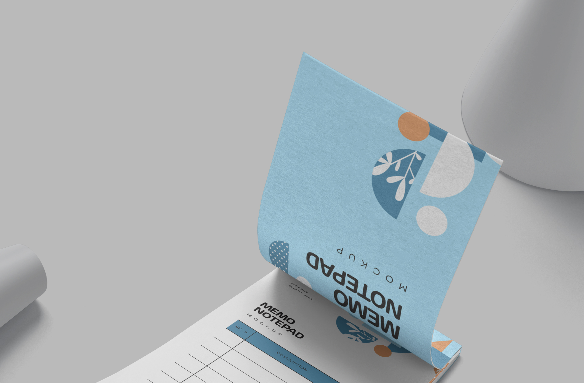 branding notepad mockup