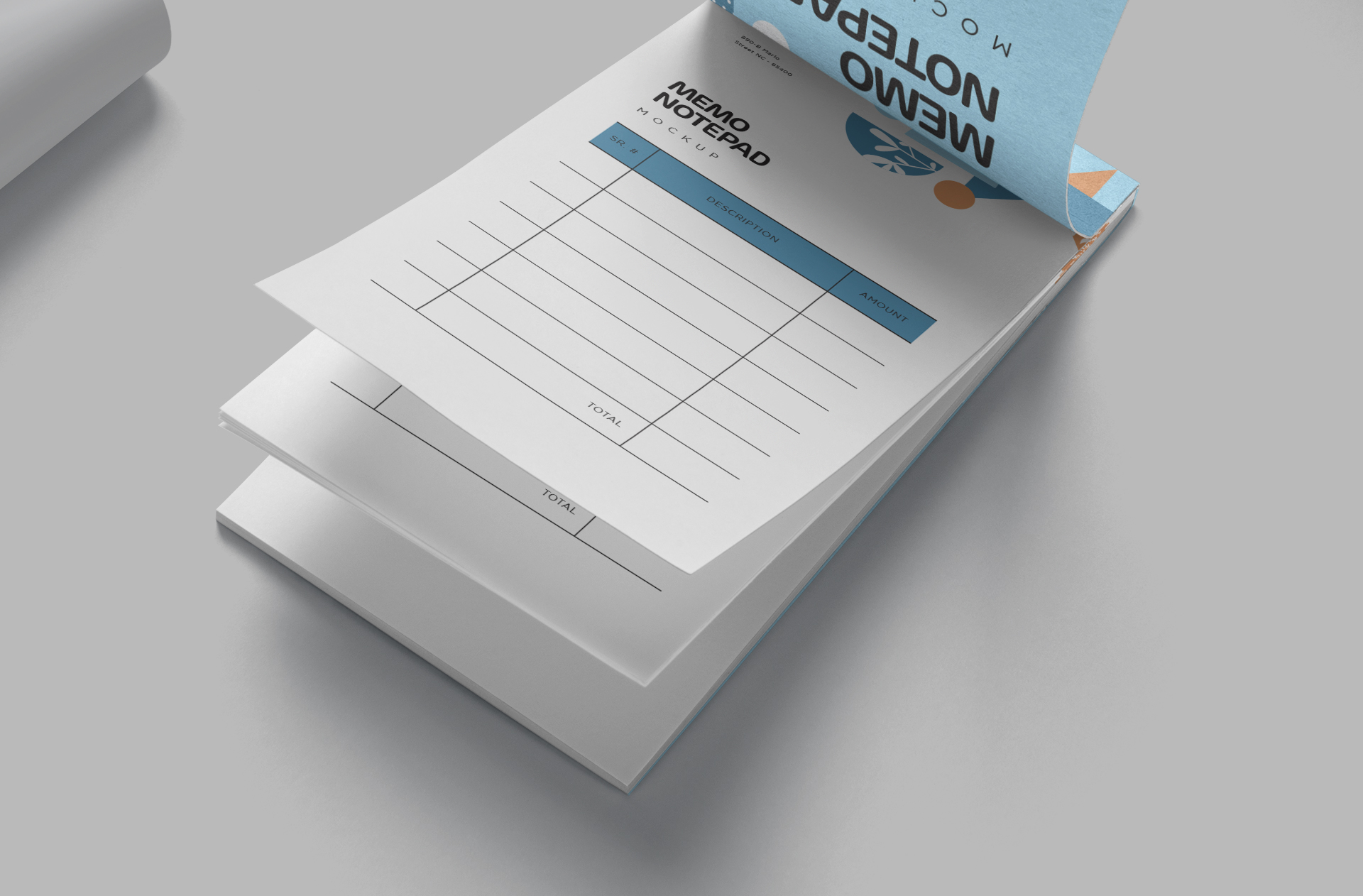 branding notepad mockup