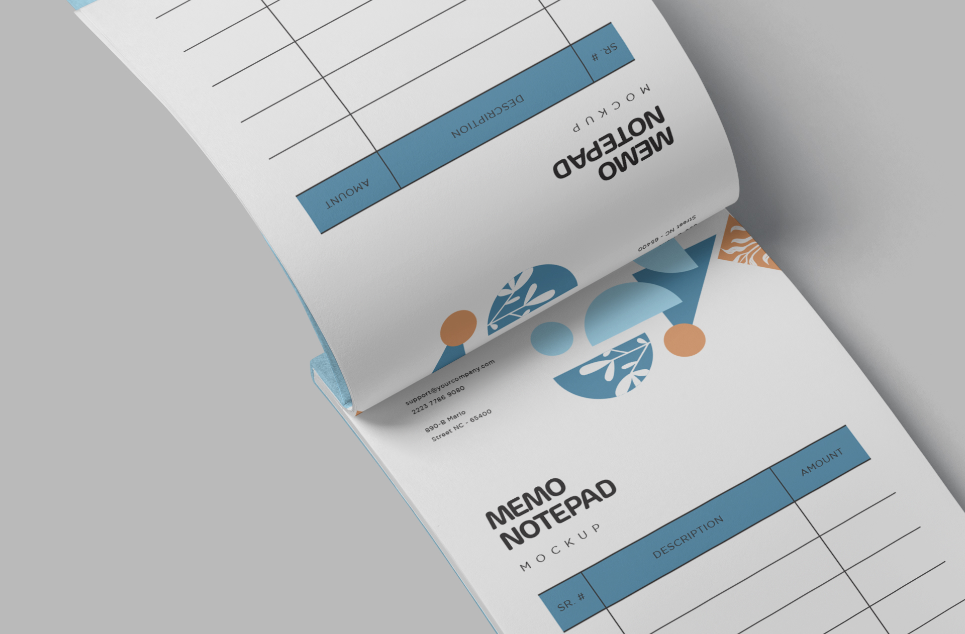 branding notepad template