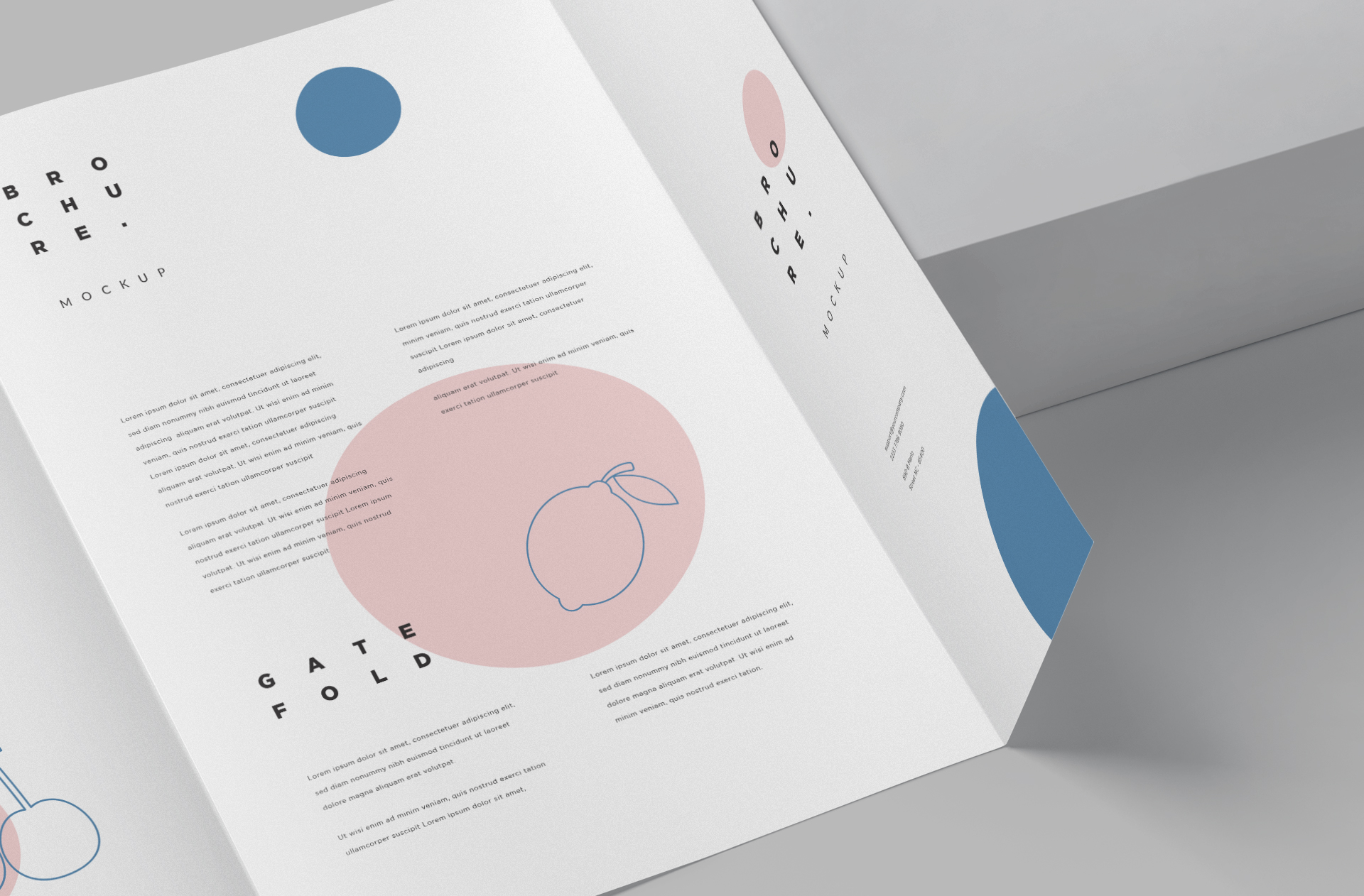 corporate advertising mockup