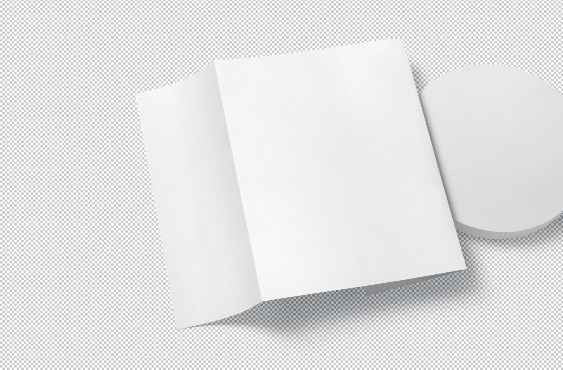 creative gate fold template PSD