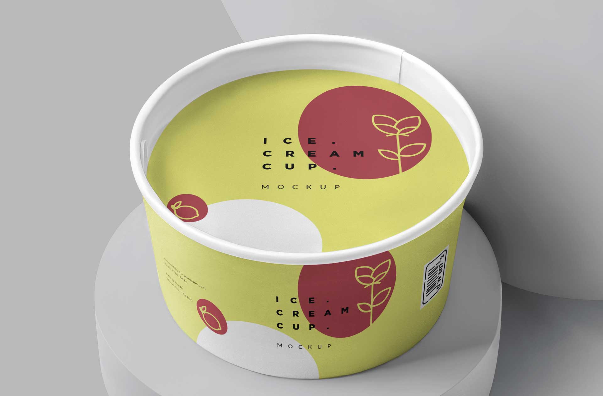 customizable cup mock-up