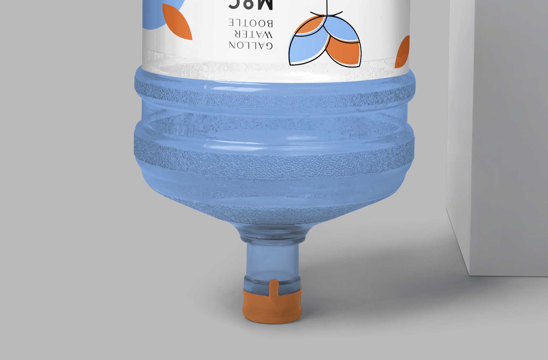 5 gallon bottle mock-up