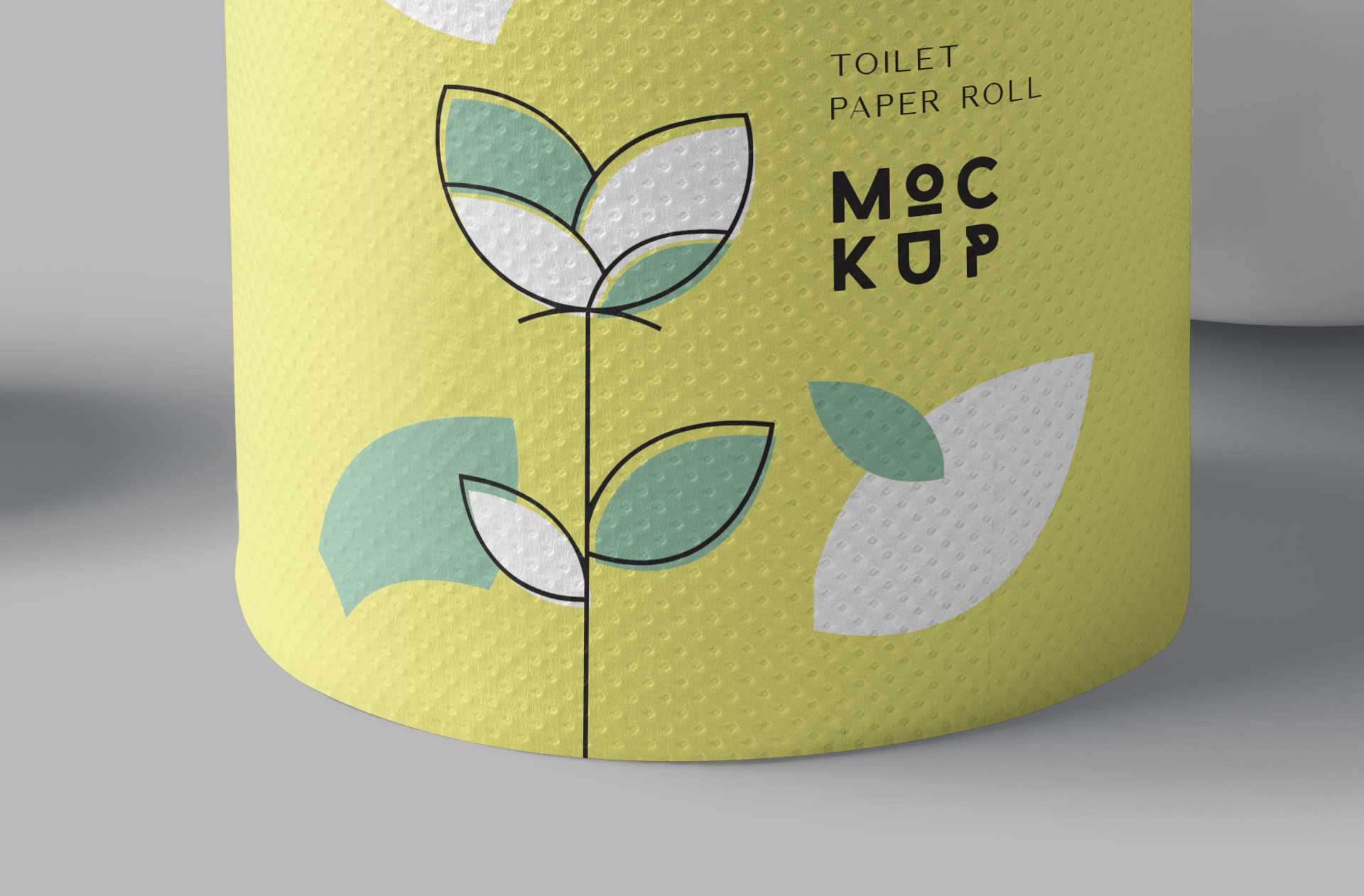 bath tissue mockup