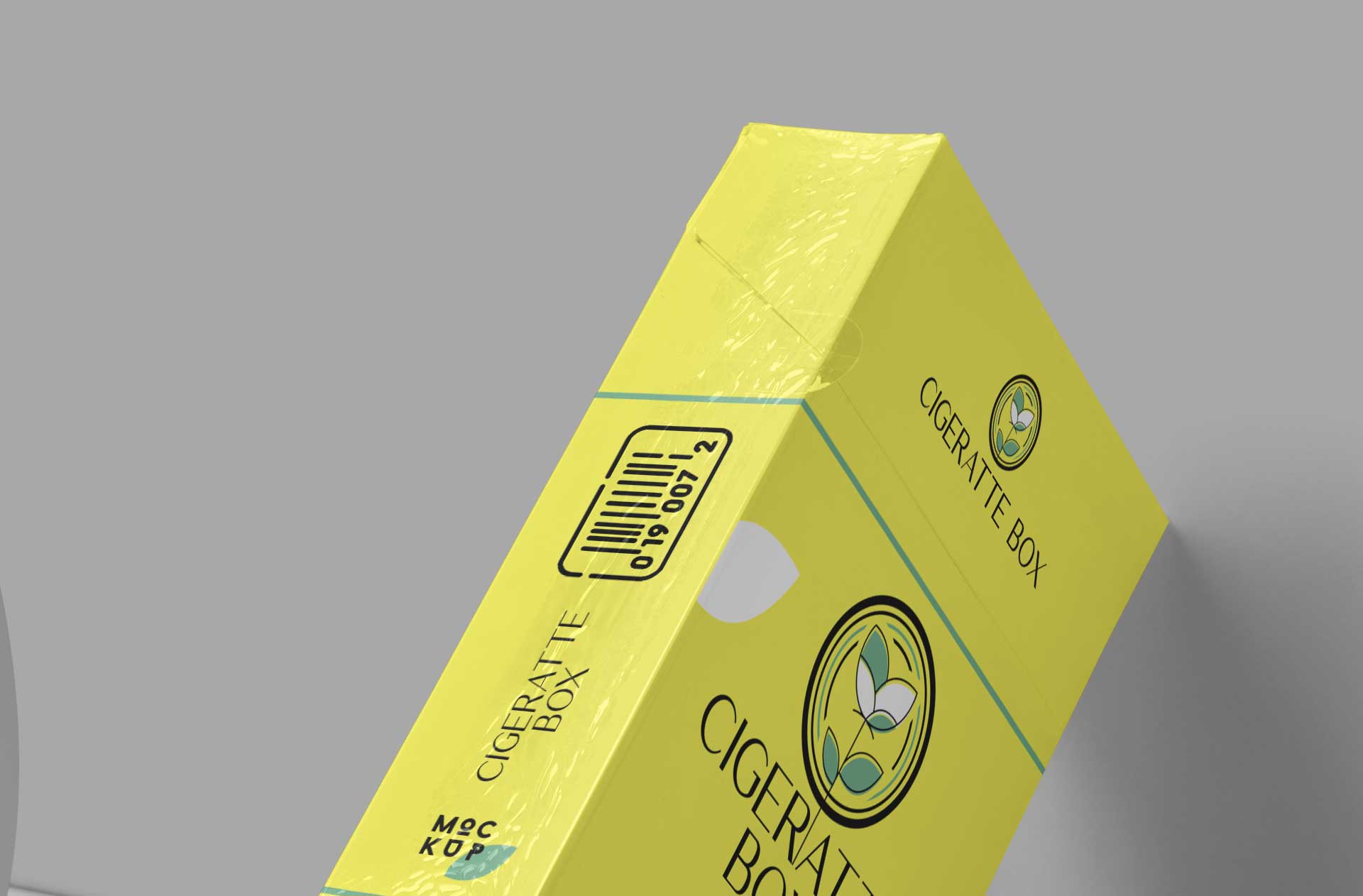 cigarette box mockup