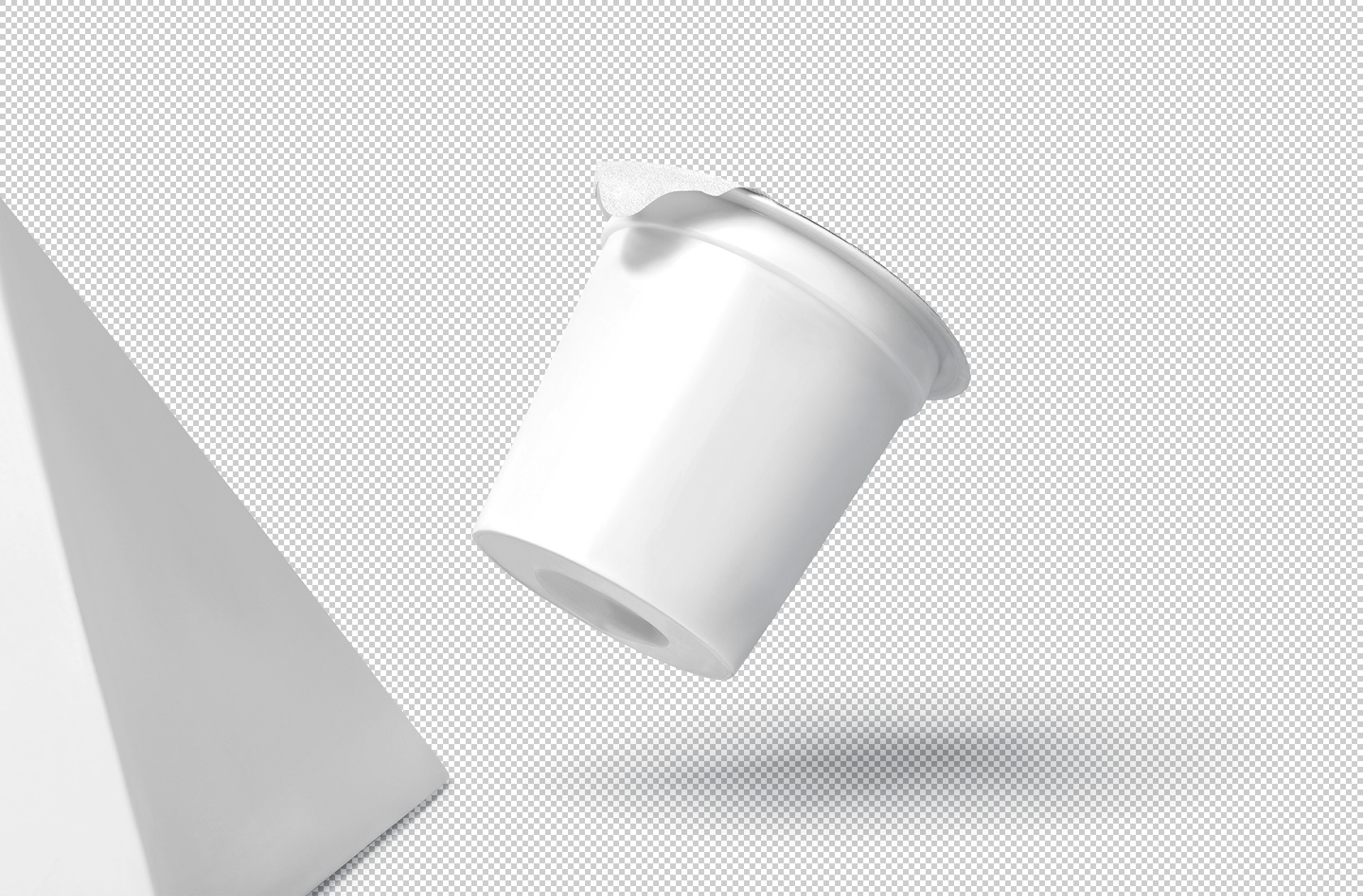 dairy product packaging mockup