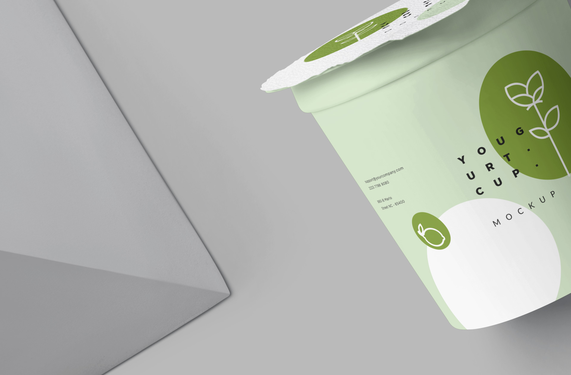 food packaging branding mock-up