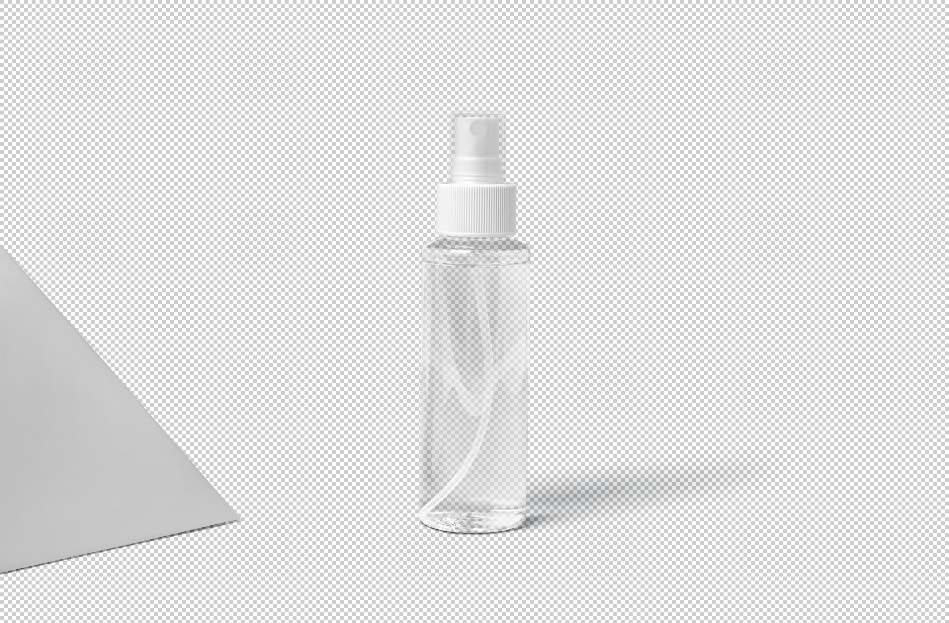 cleaning product bottle mock-up