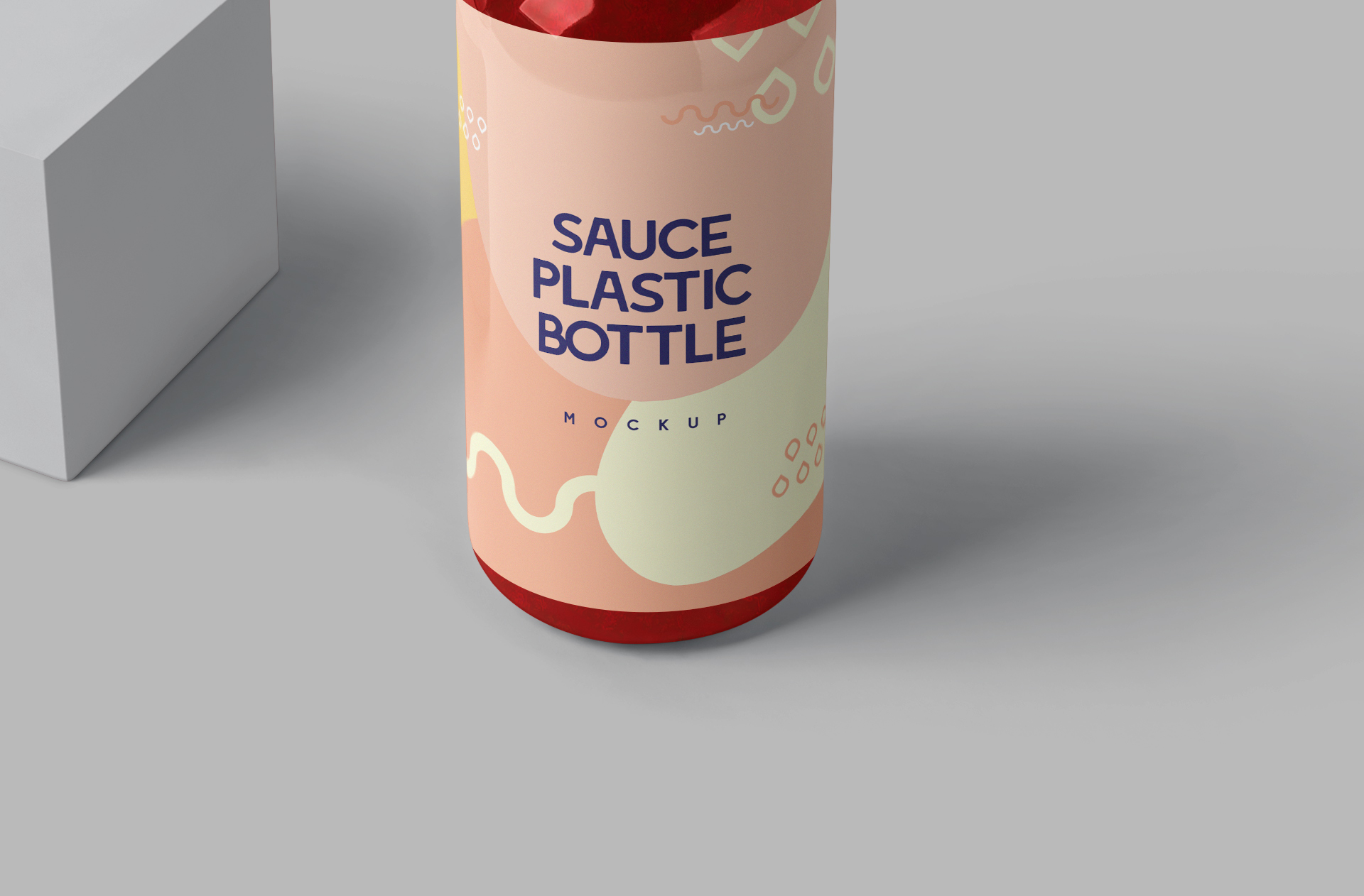 customizable bottle mock-up