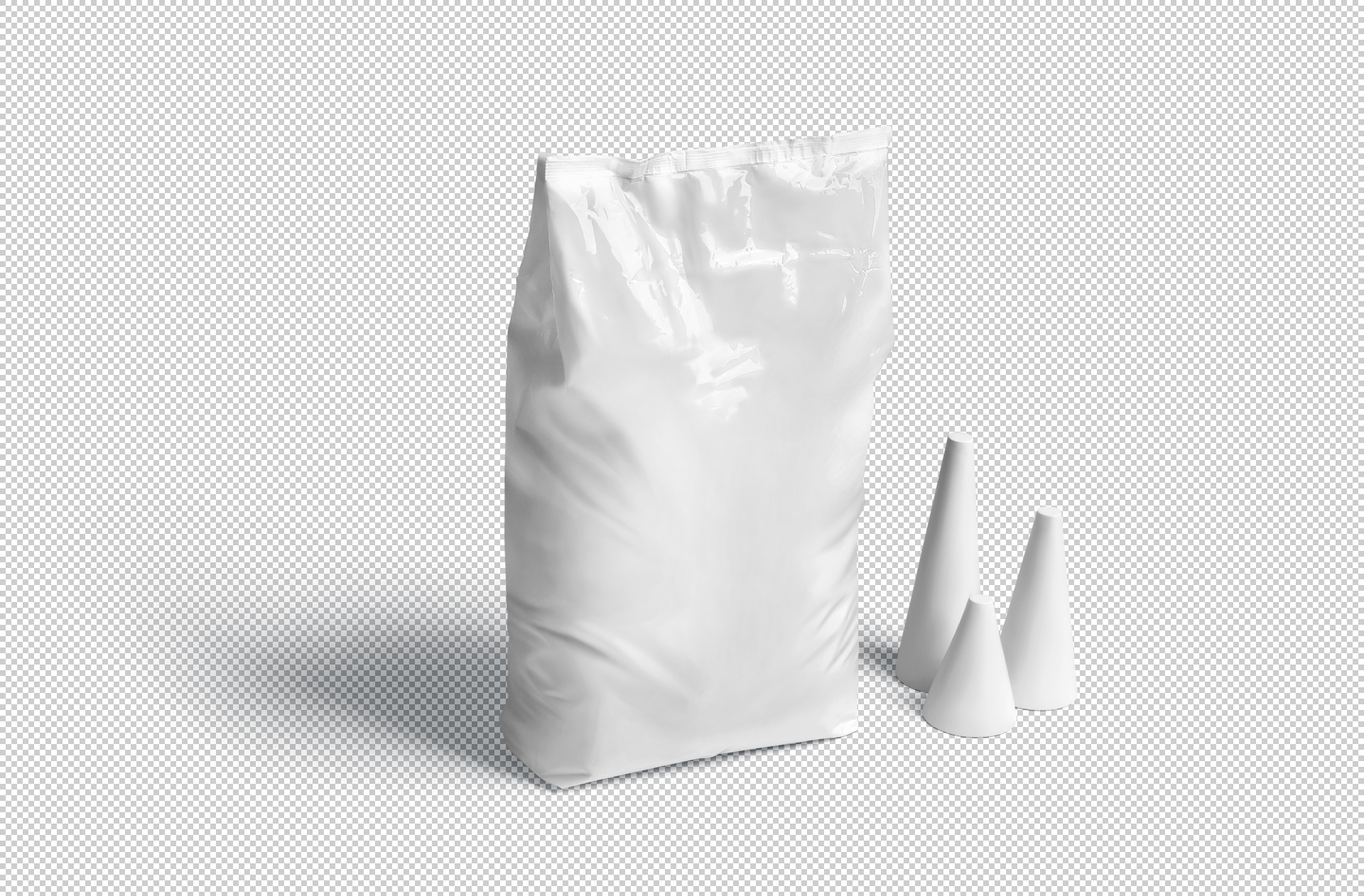 flexible pouch mock-up