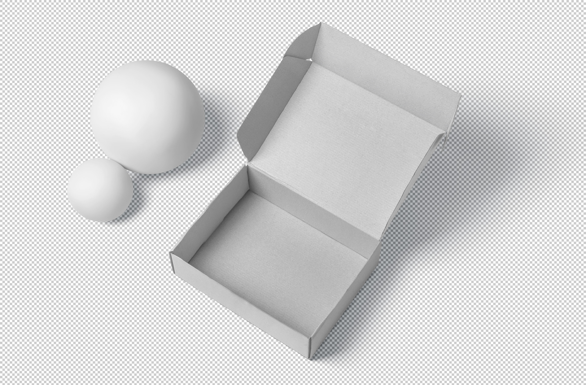 box branding mock-up