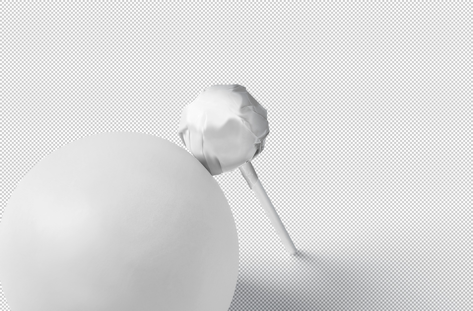 sweet label packaging PSD mock-up