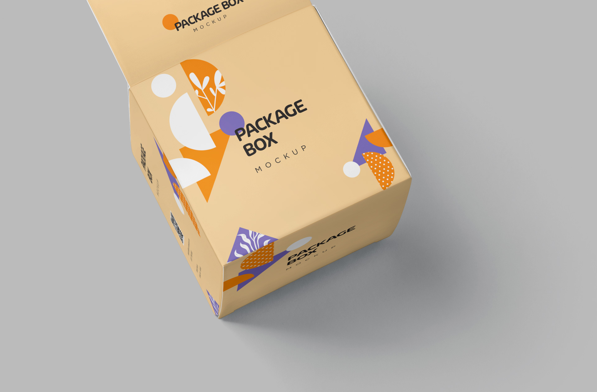 packaging box design PSD