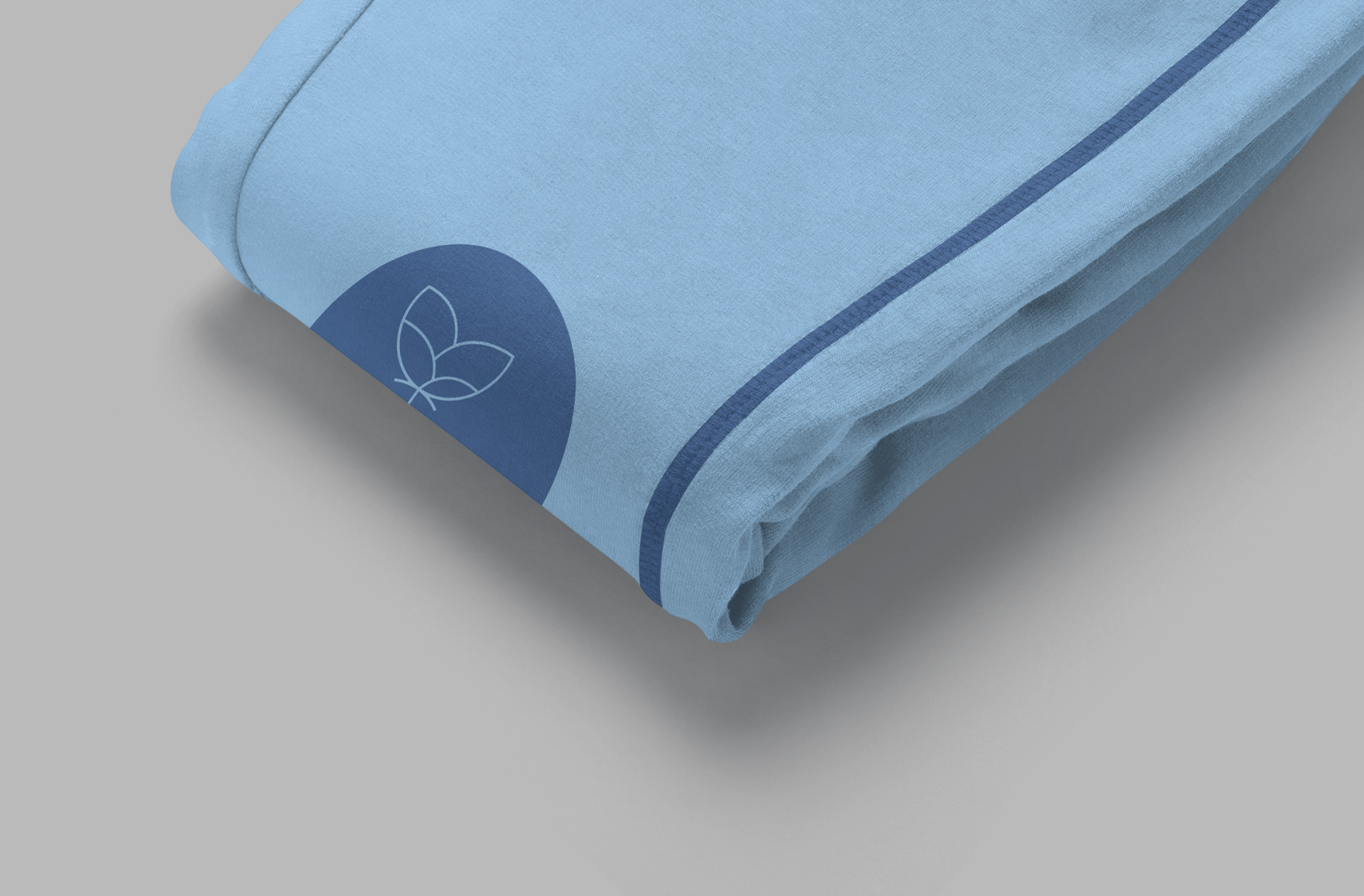 detailed fabric mockup