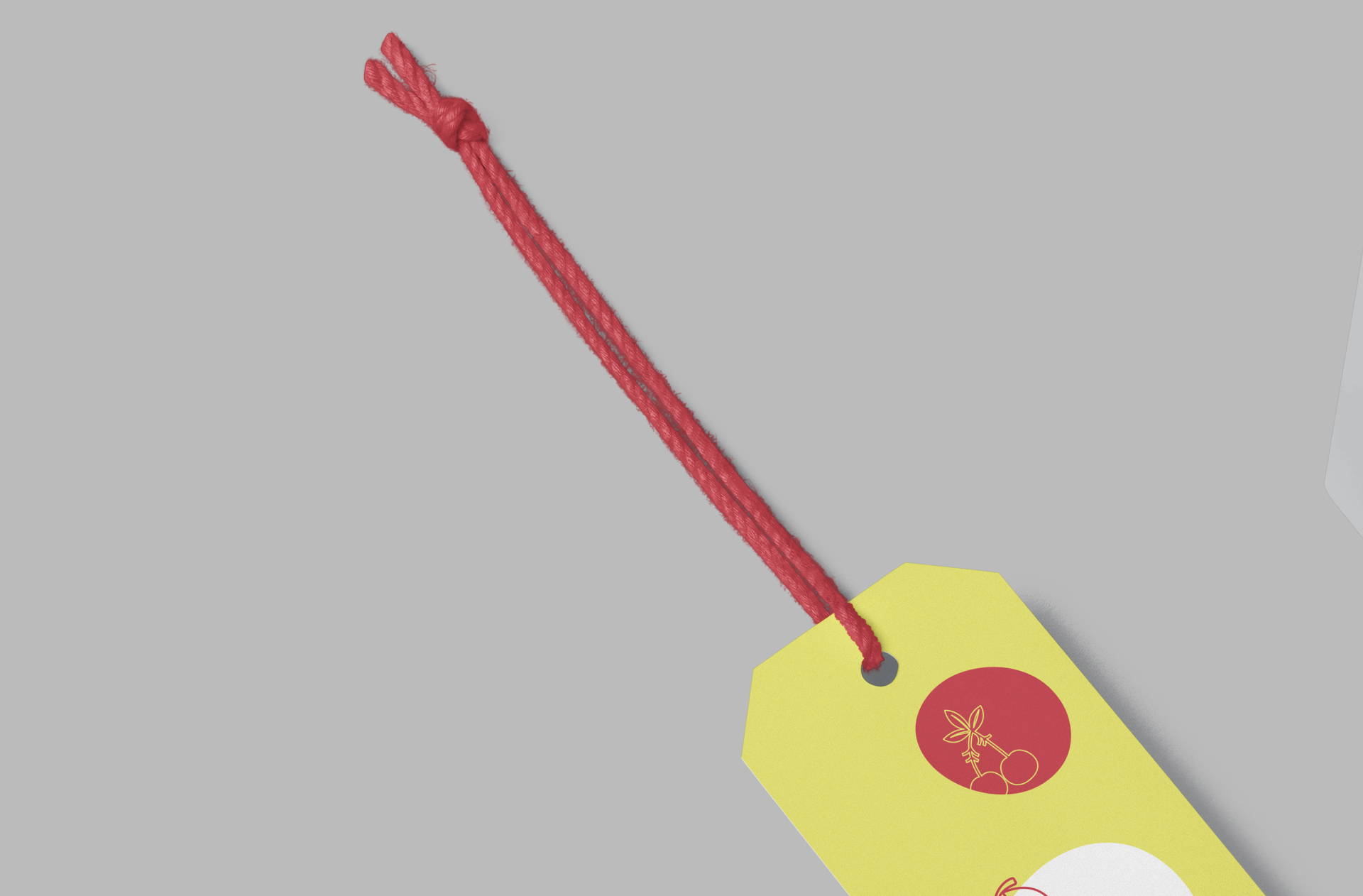 apparel tag design PSD