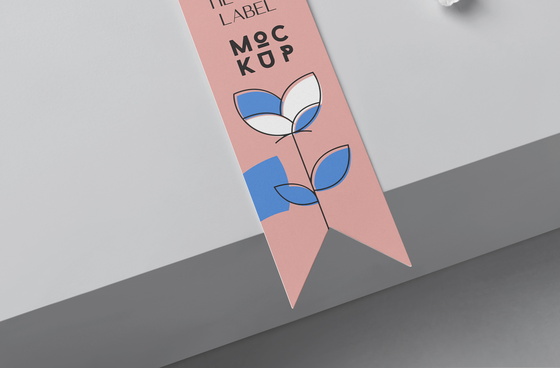 customizable apparel tag PSD