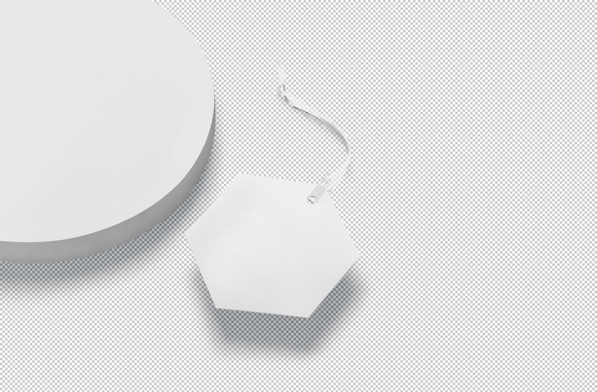 customizable garment branding tag PSD