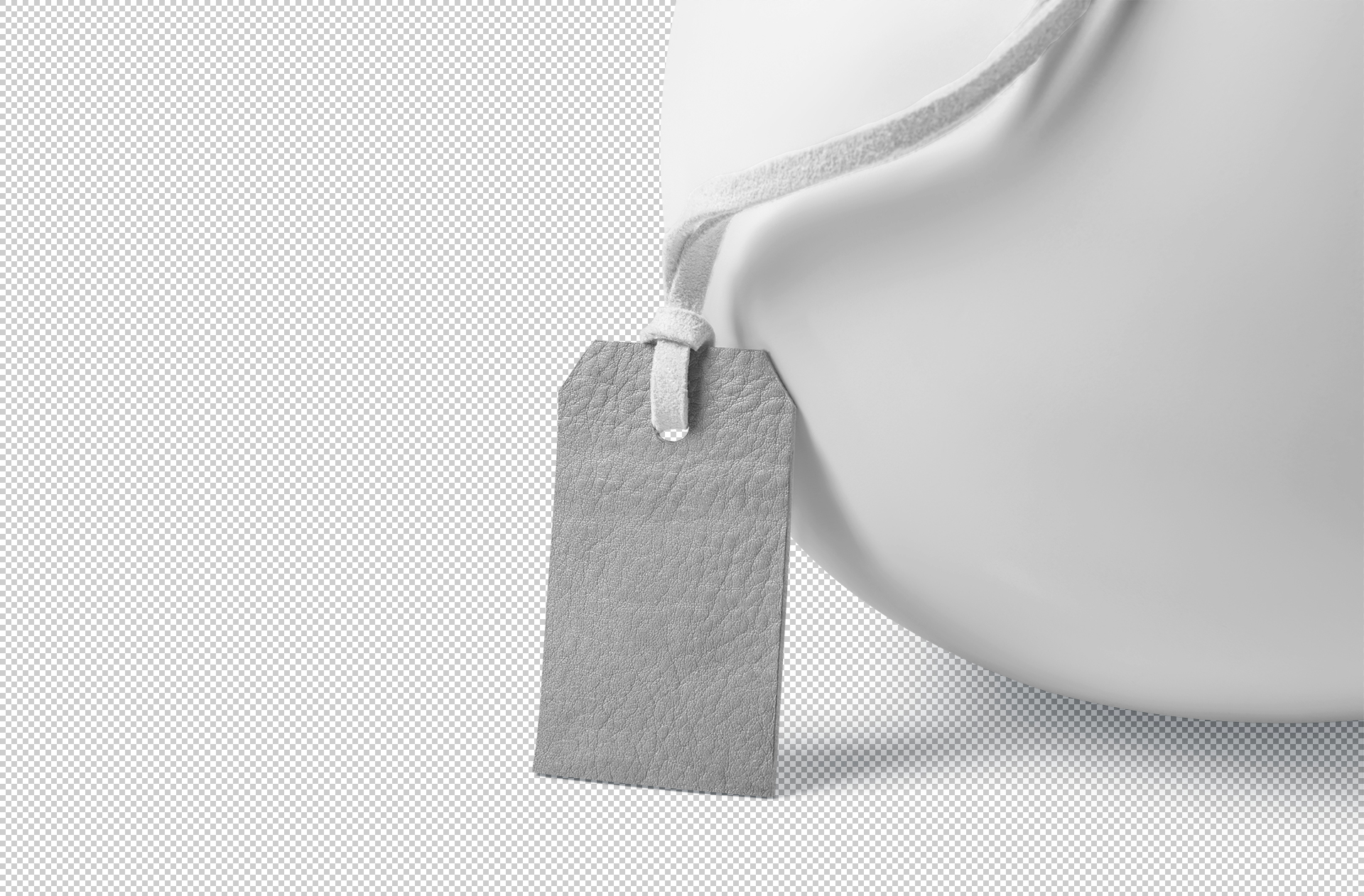 branding tag mock-up