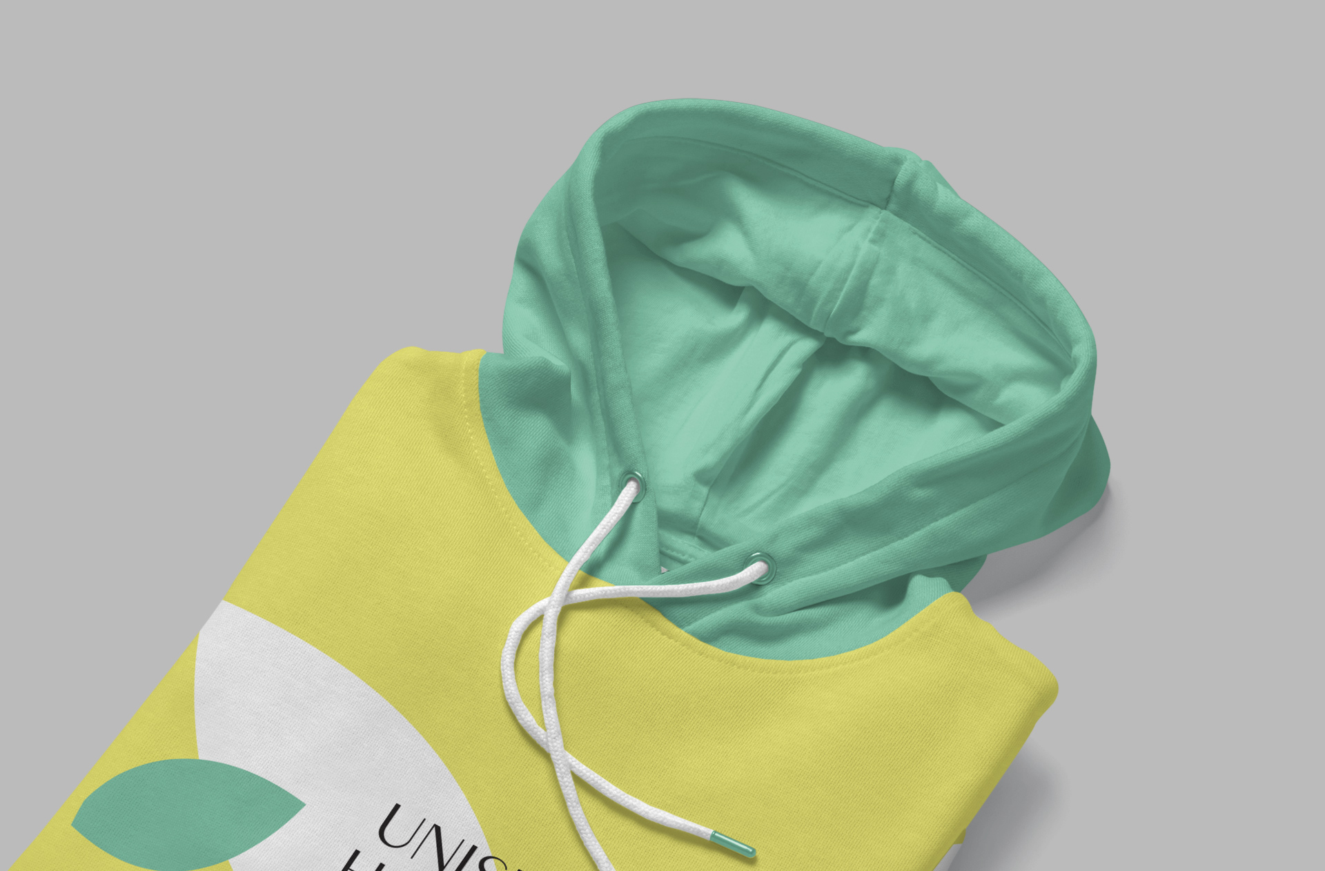 close-up hoodie mock-up