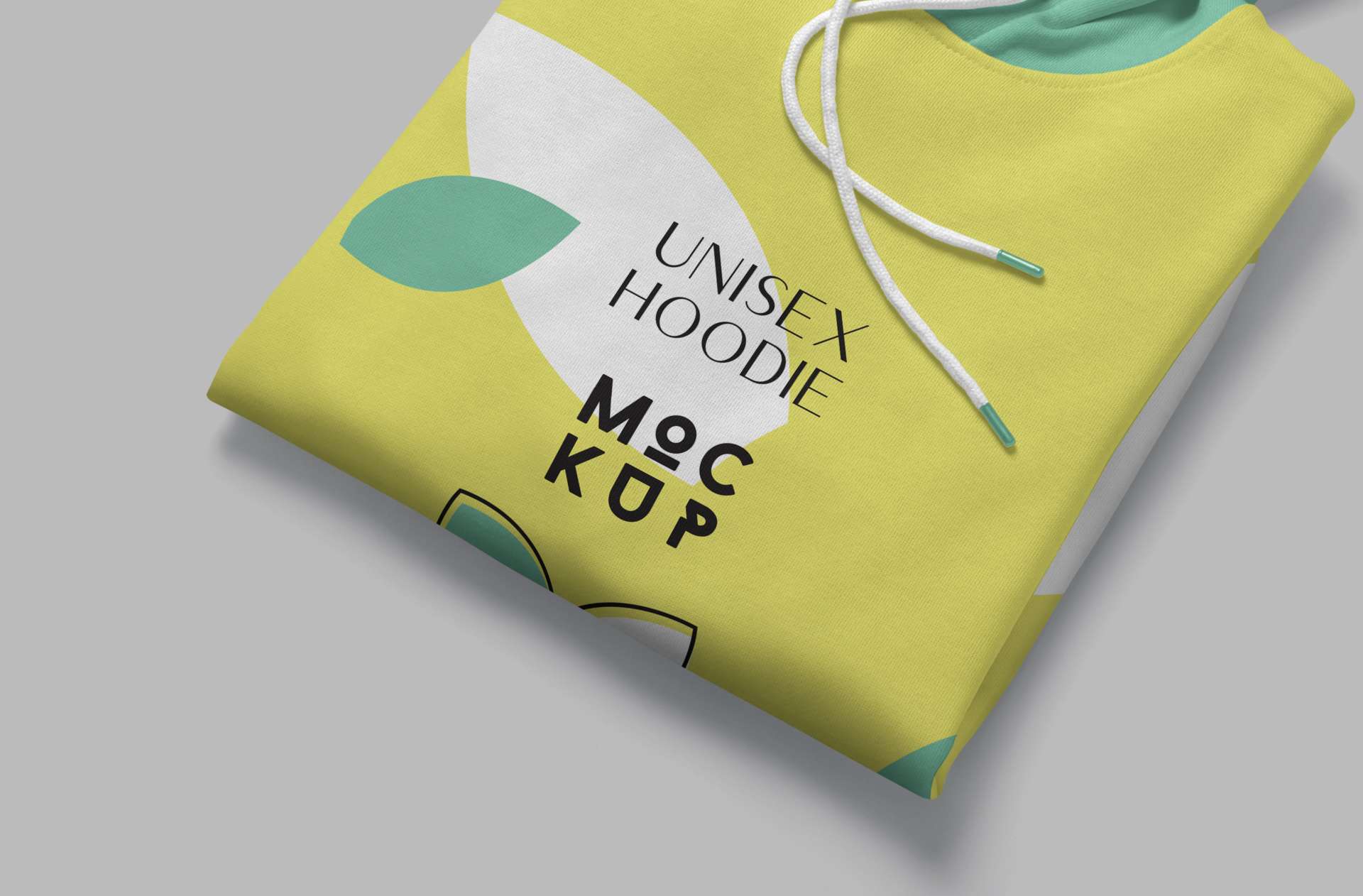 close-up hoodie mock-up