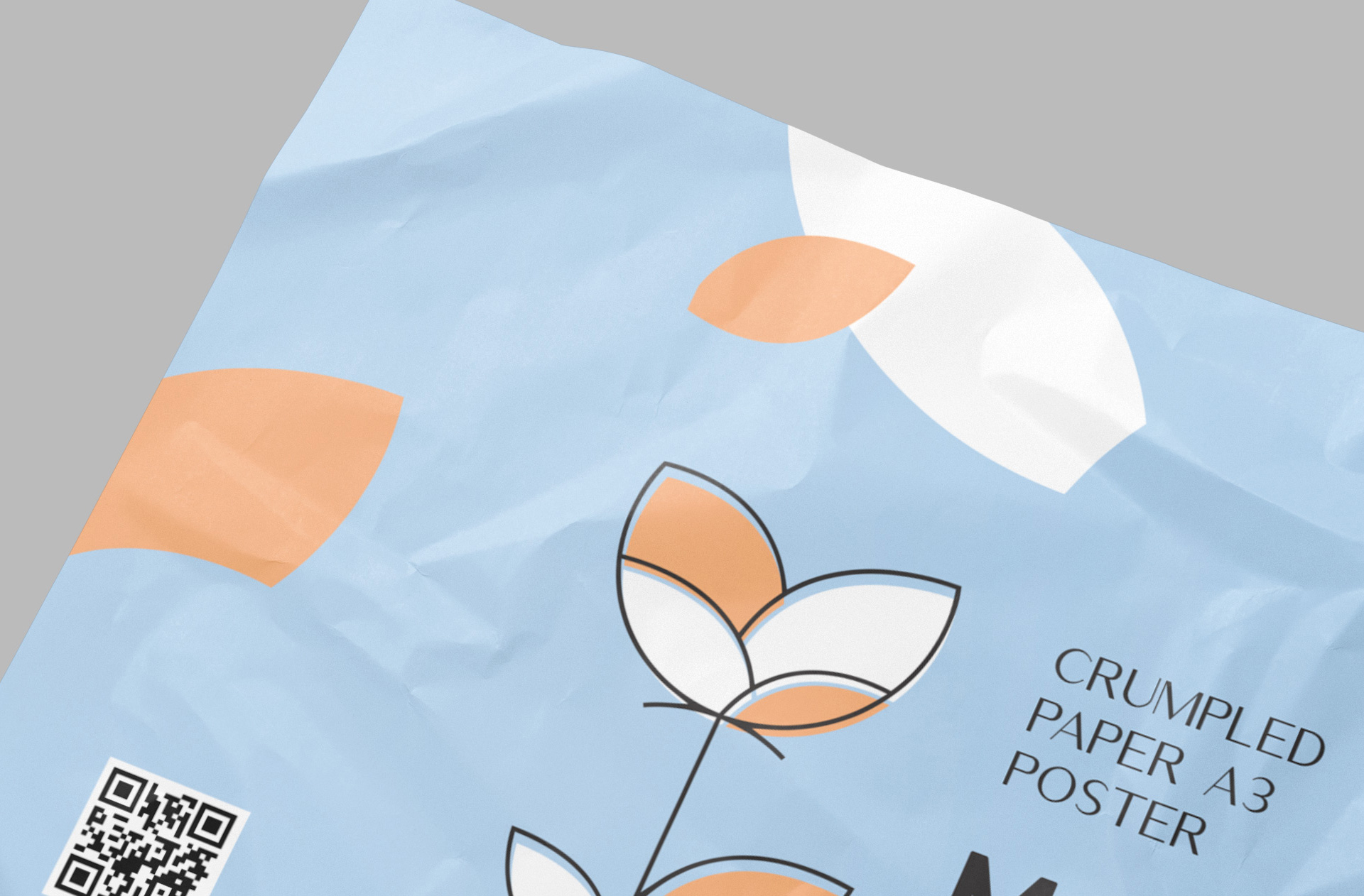 crumpled paper mock-up
