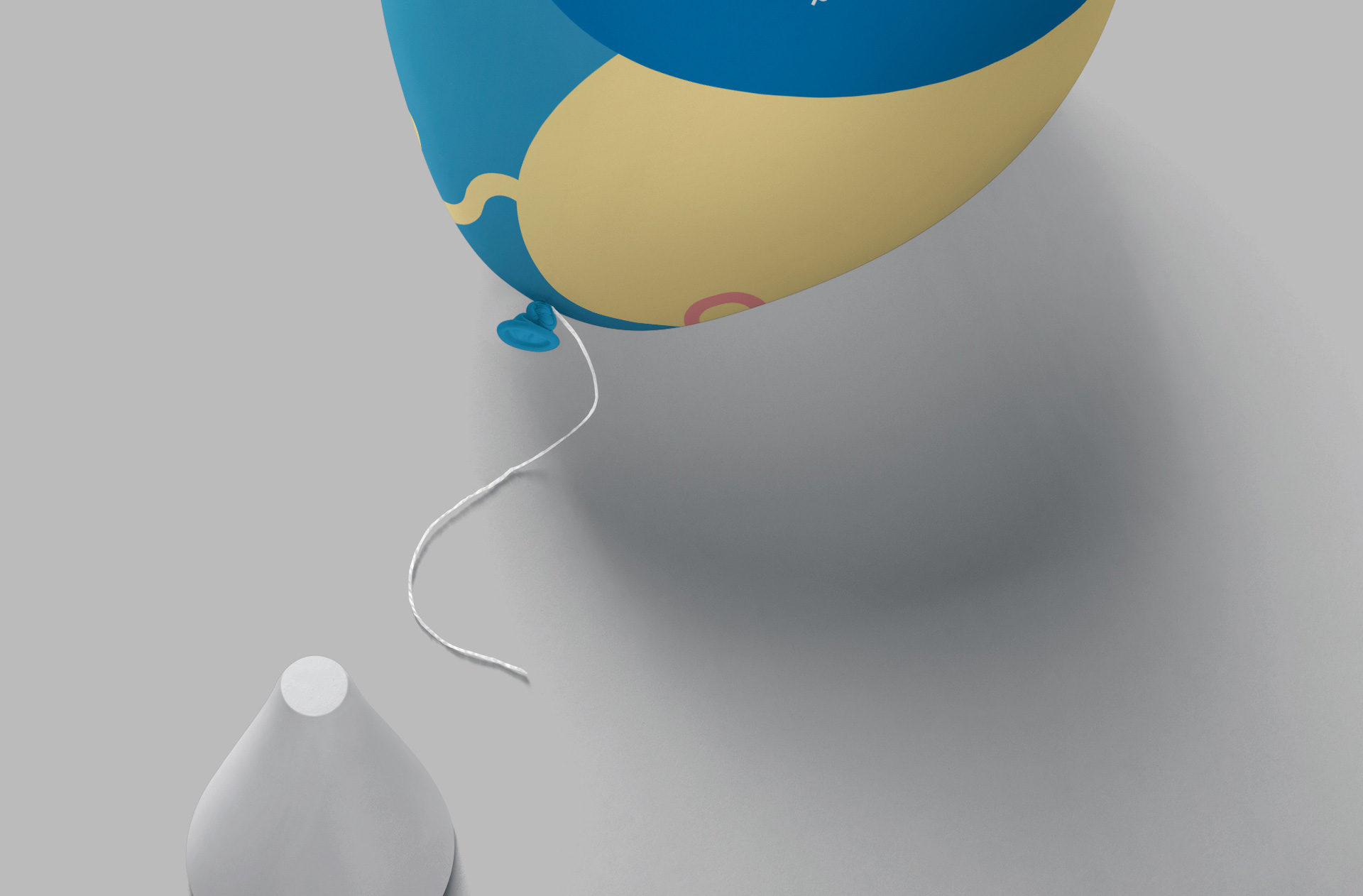 custom balloon mock-up