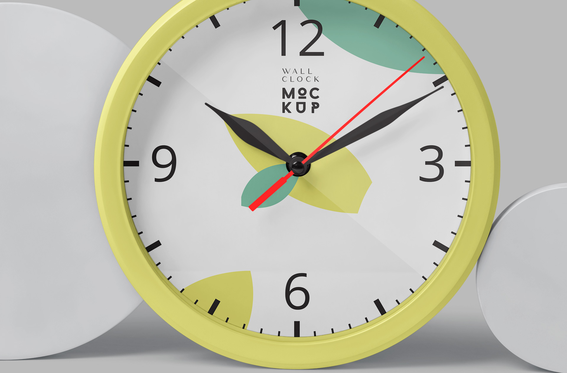 decorative wall clock PSD