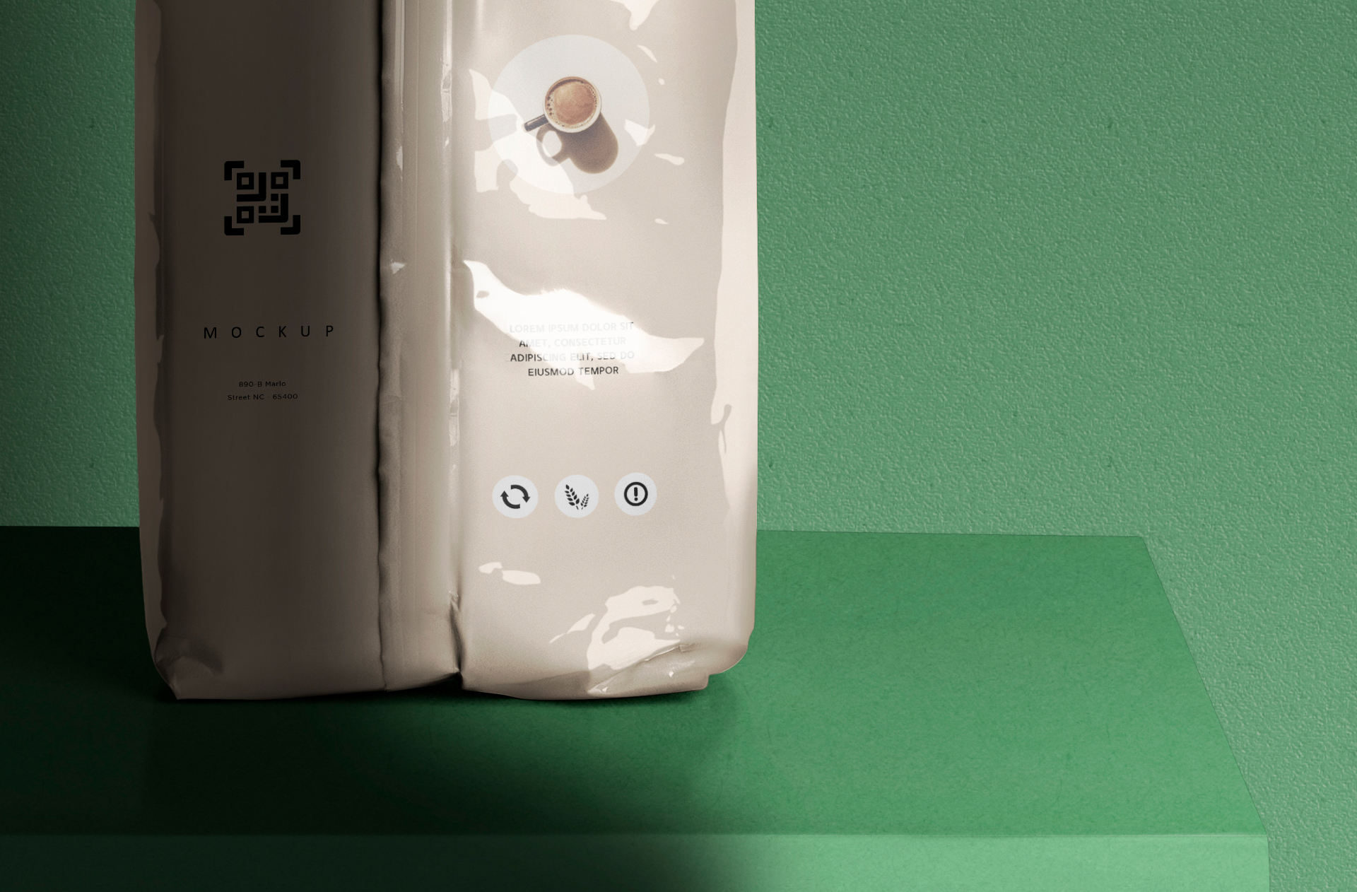 organic coffee branding