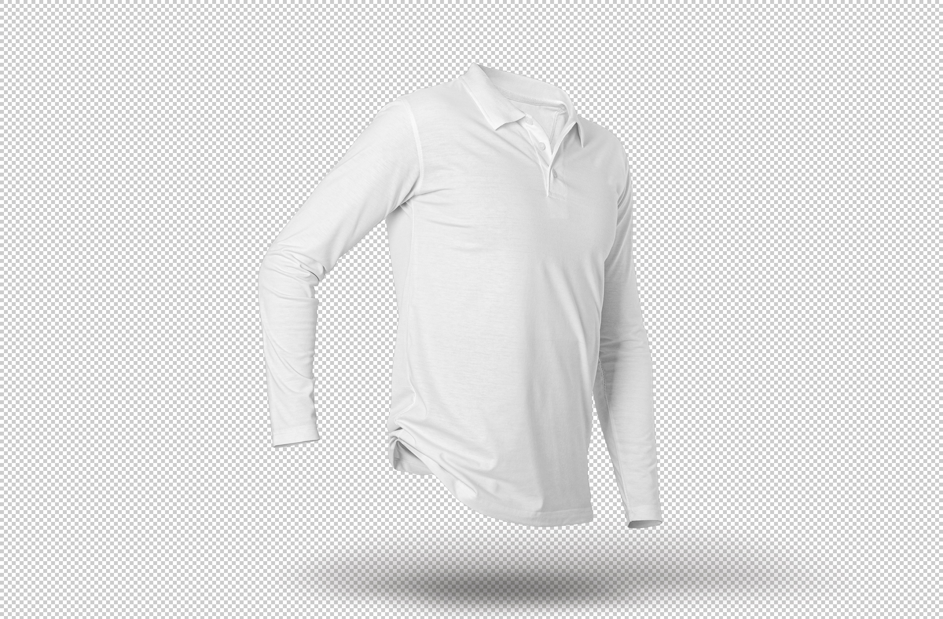 3D polo mock-up