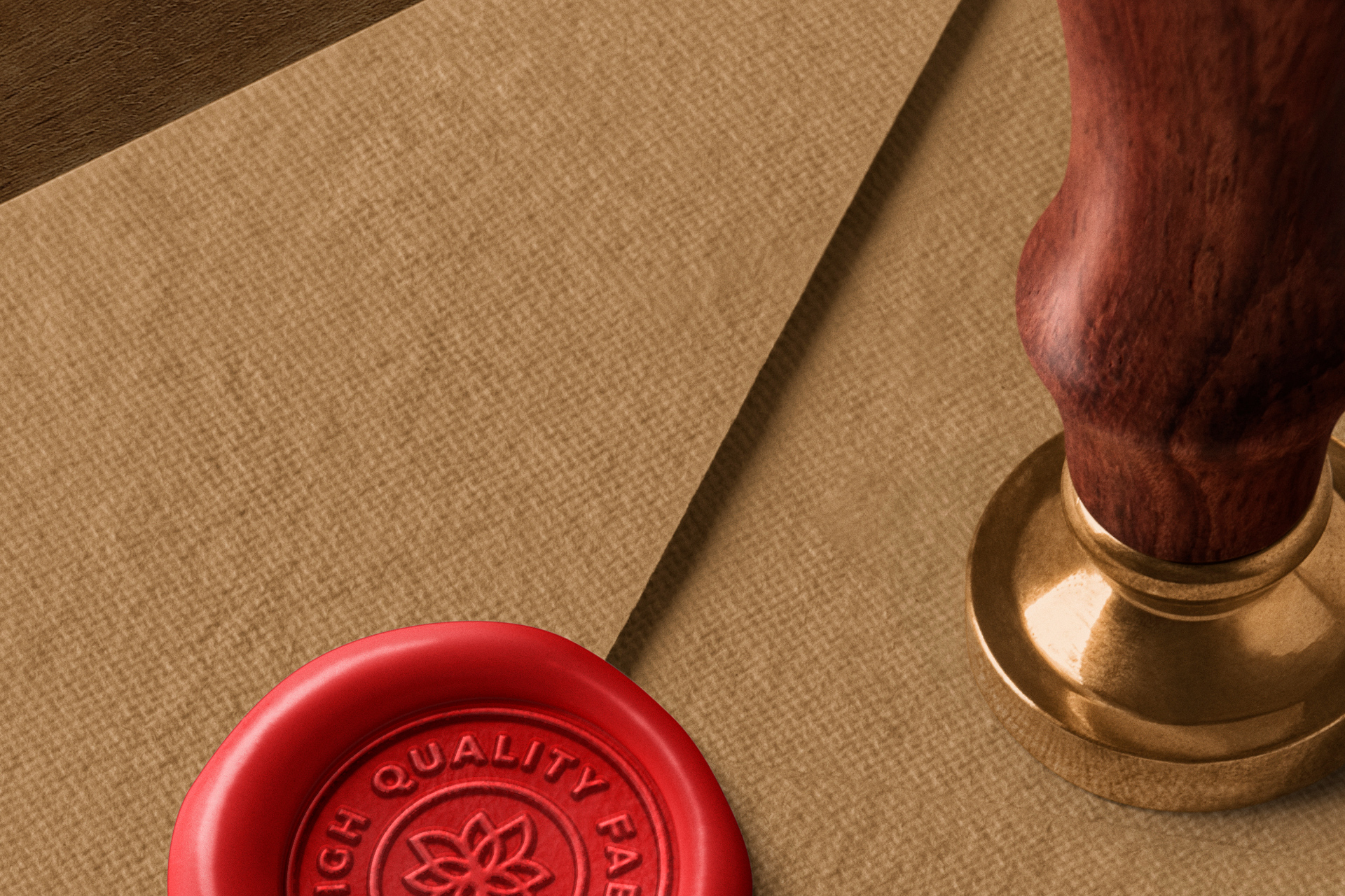 elegant stationery mockup