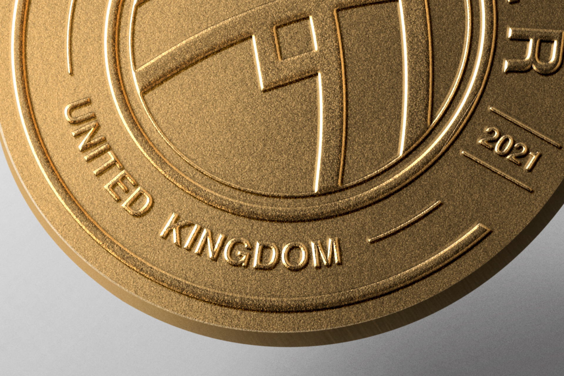 embossed logo mockup