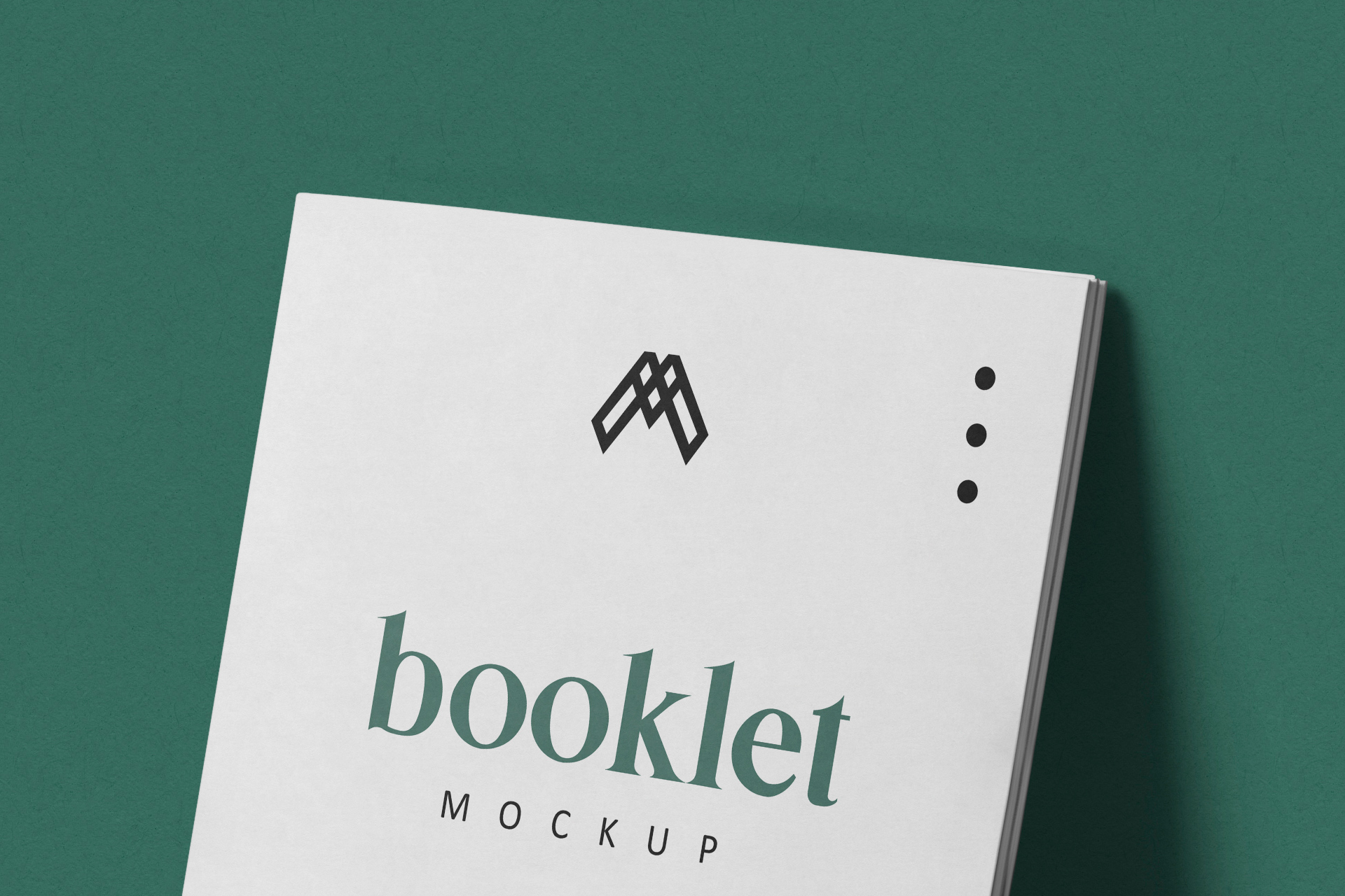 a5 booklet Mockup