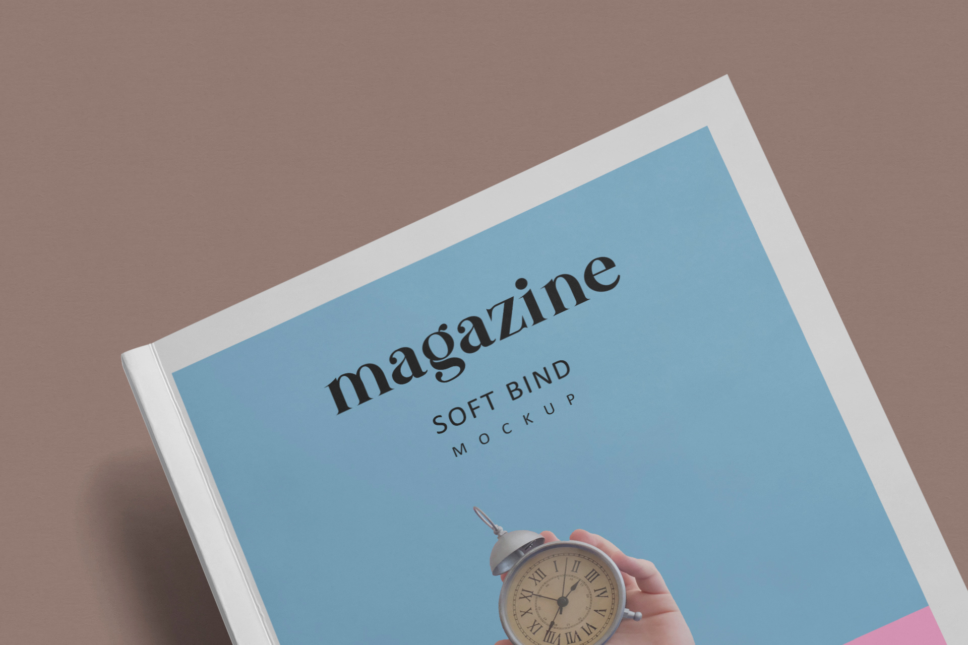 art magazine mockup