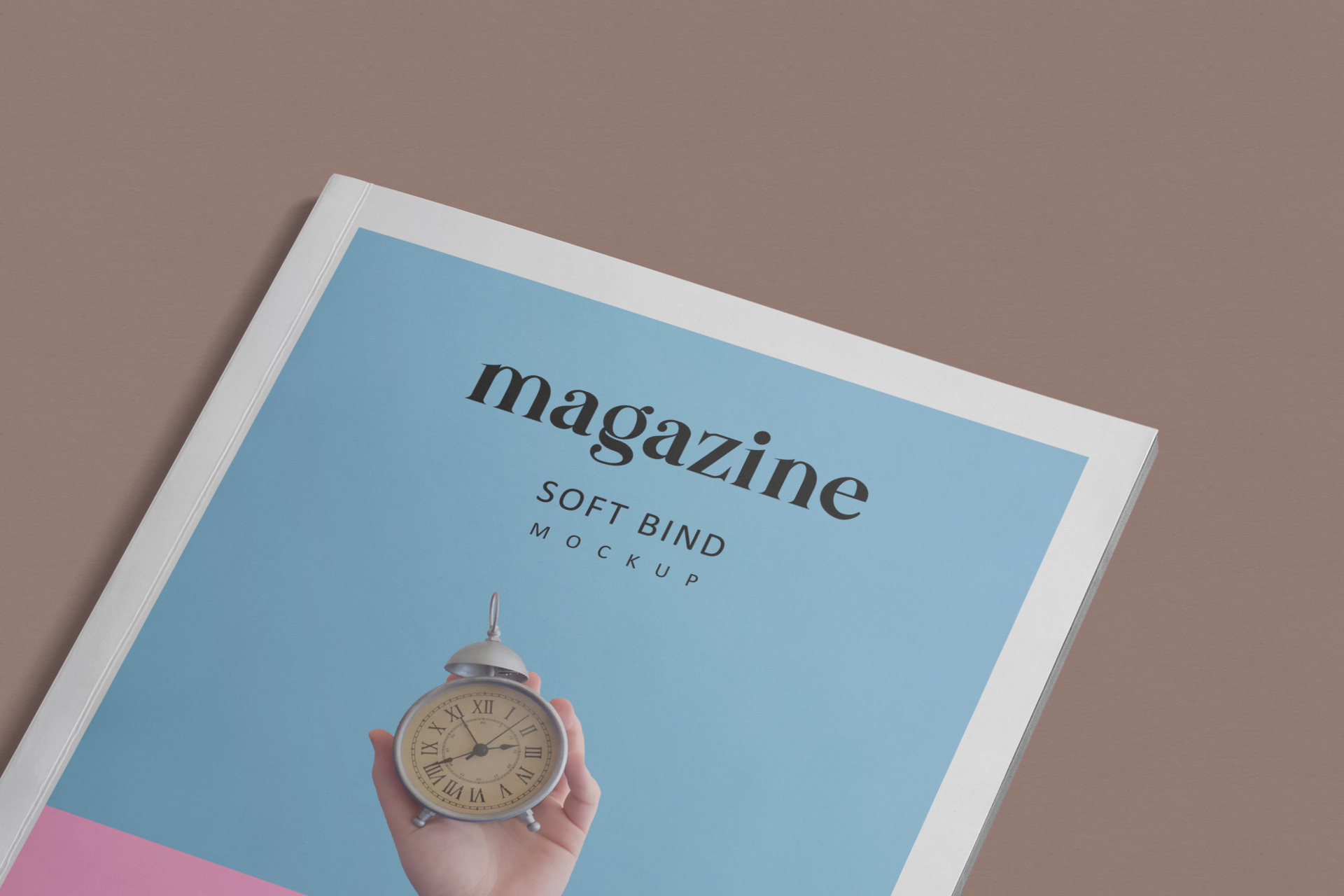 A4 magazine mockup