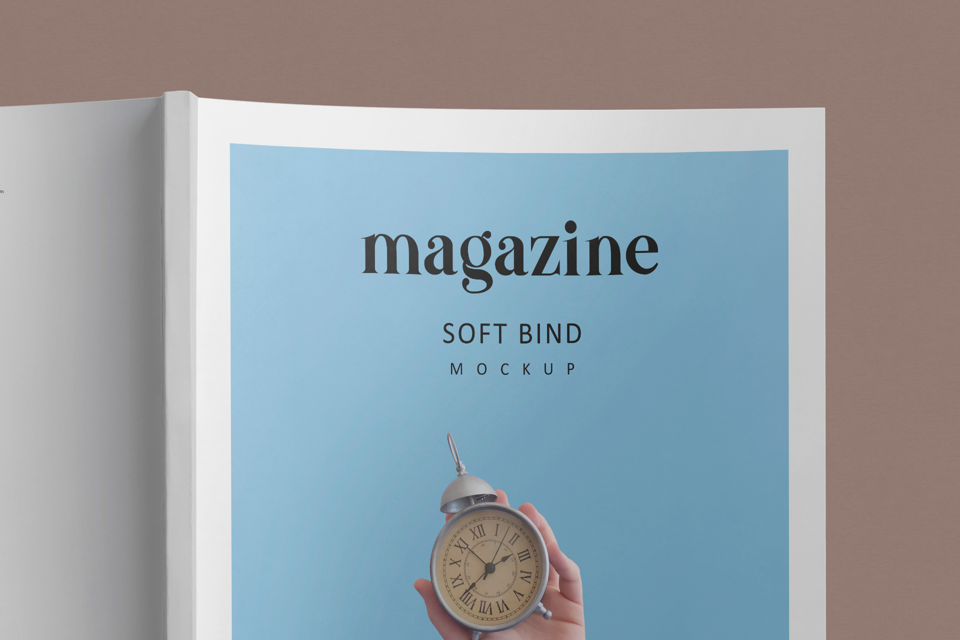 A4 magazine mockup