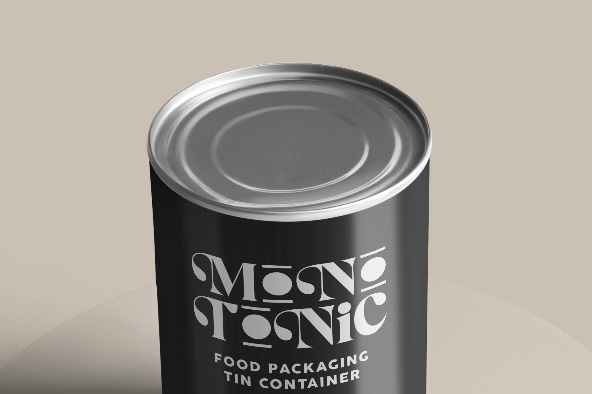 canned goods packaging