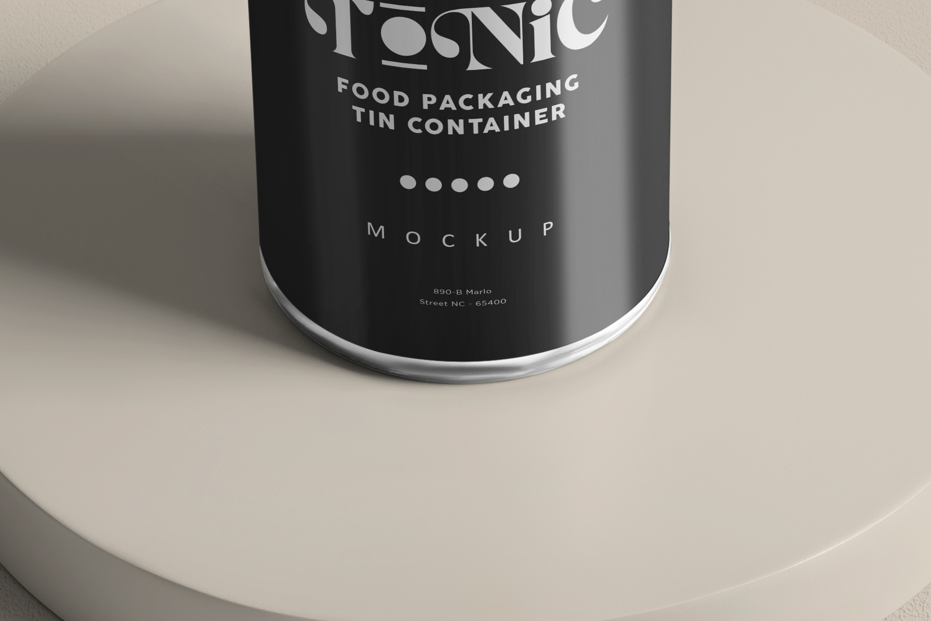 canned goods packaging
