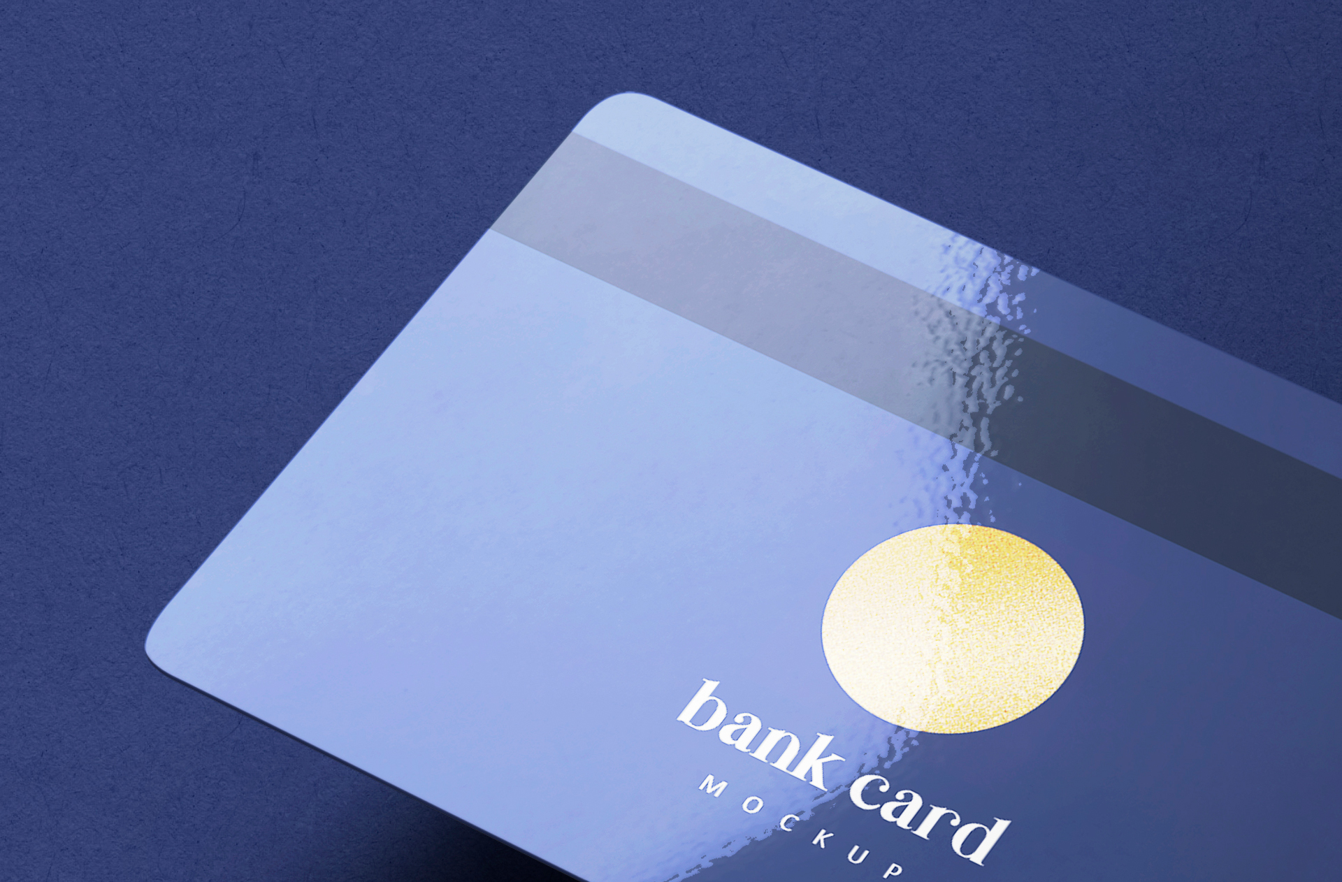 bank card mockup
