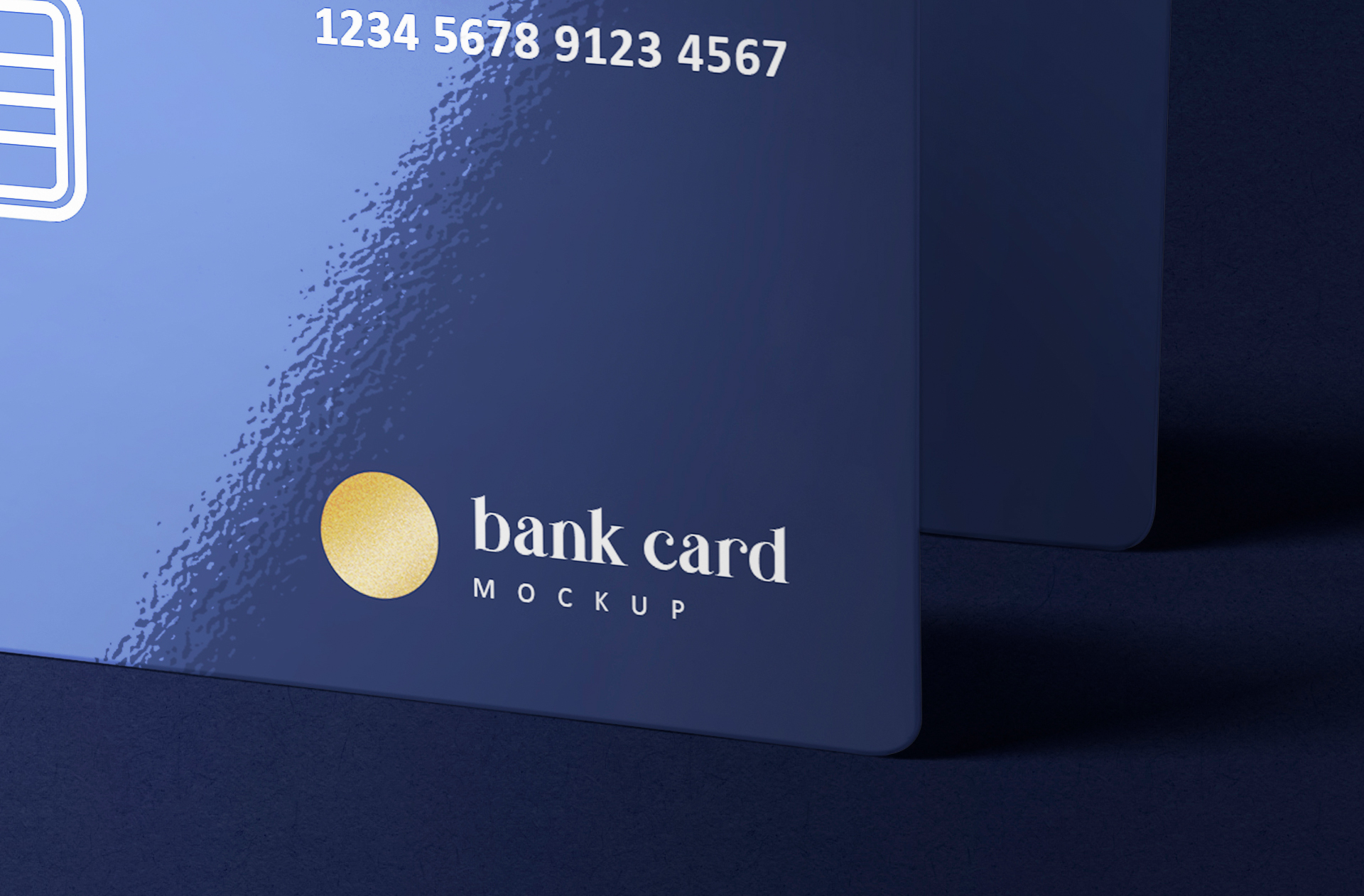 banking card mockup