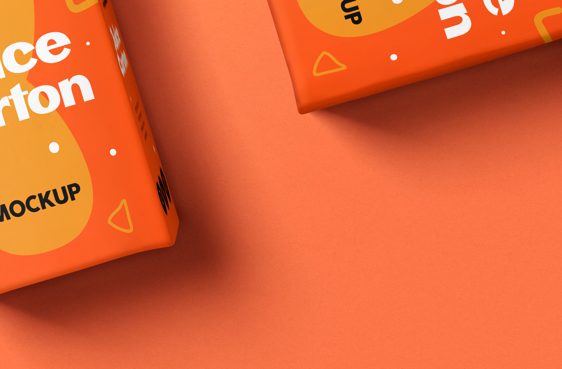 drink packaging mock-up