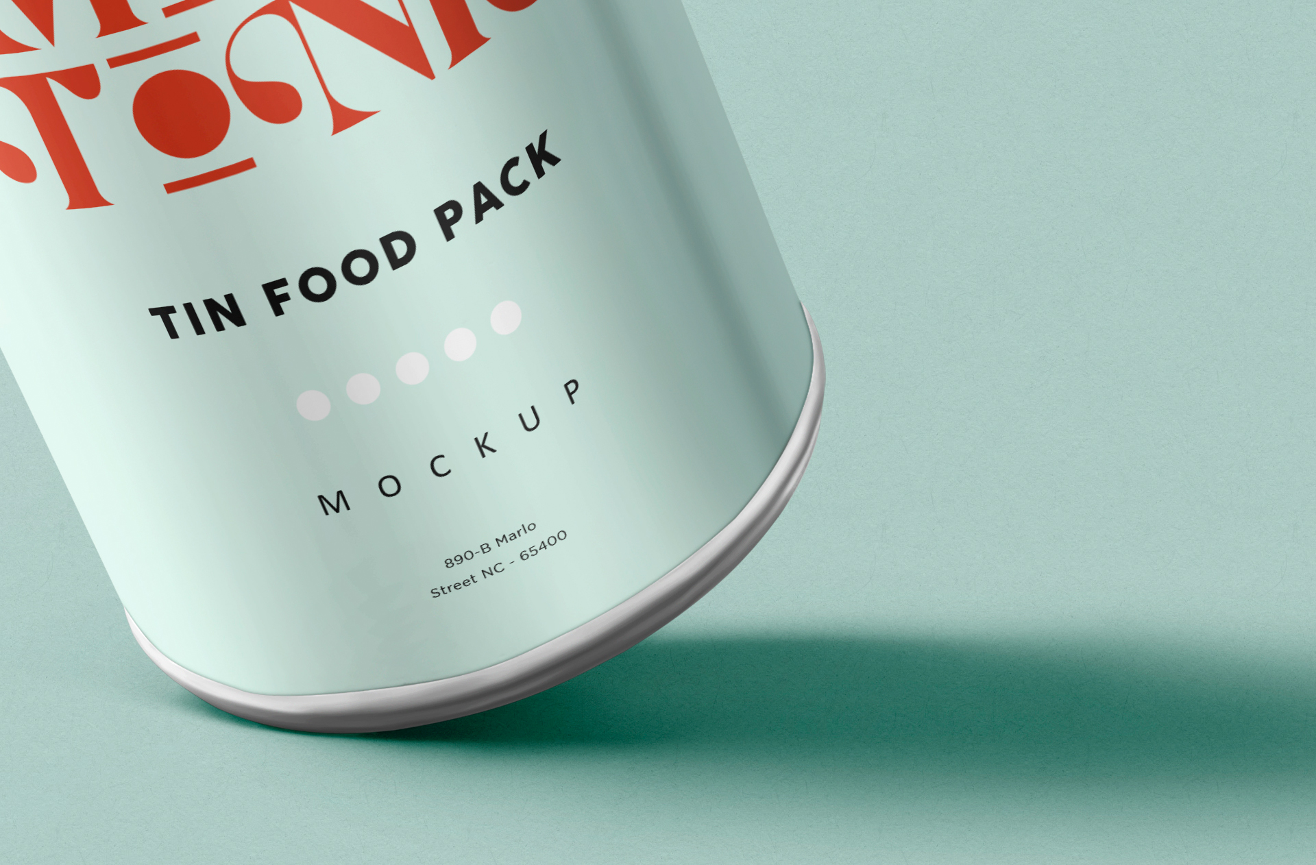 canned food branding