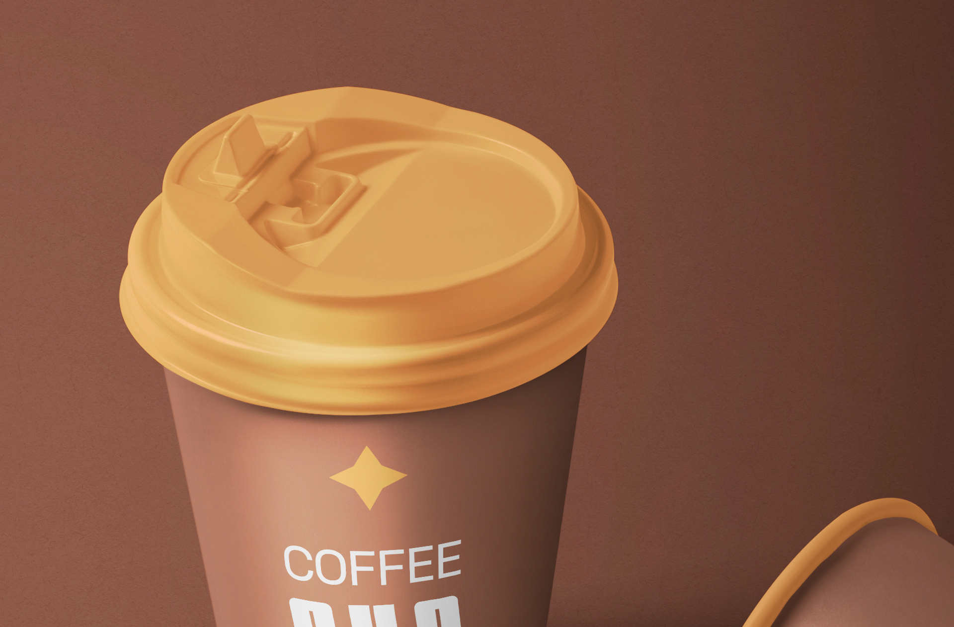 customizable coffee cup PSD