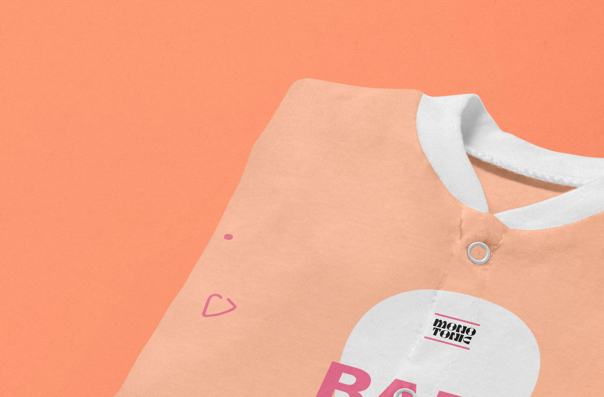 baby onesie mockup