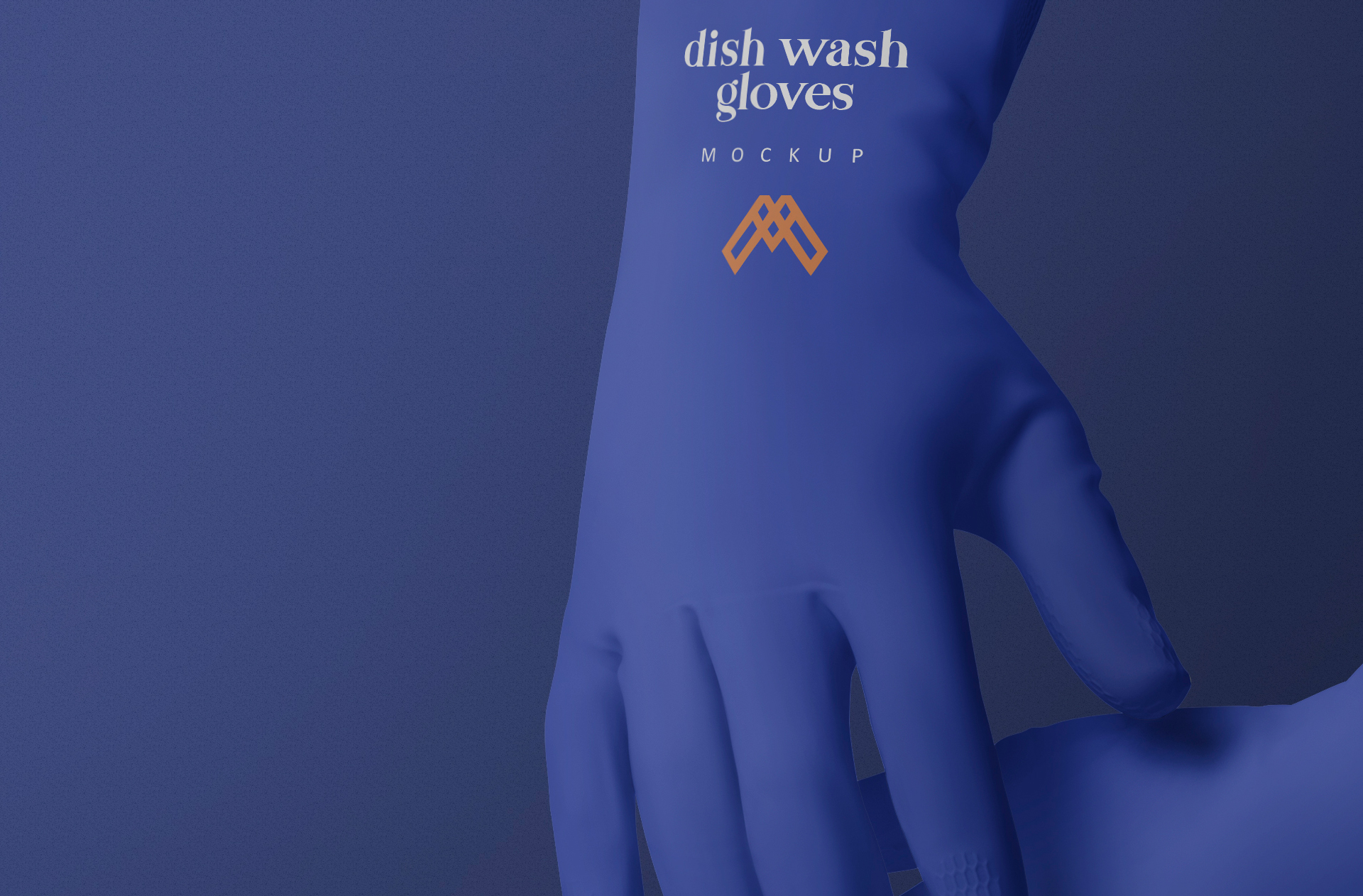 cleaning gloves branding
