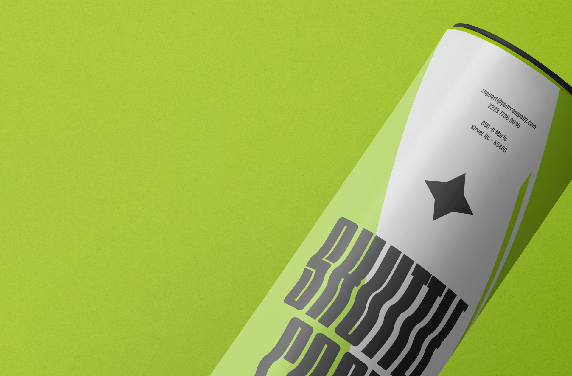 badminton accessories mockup