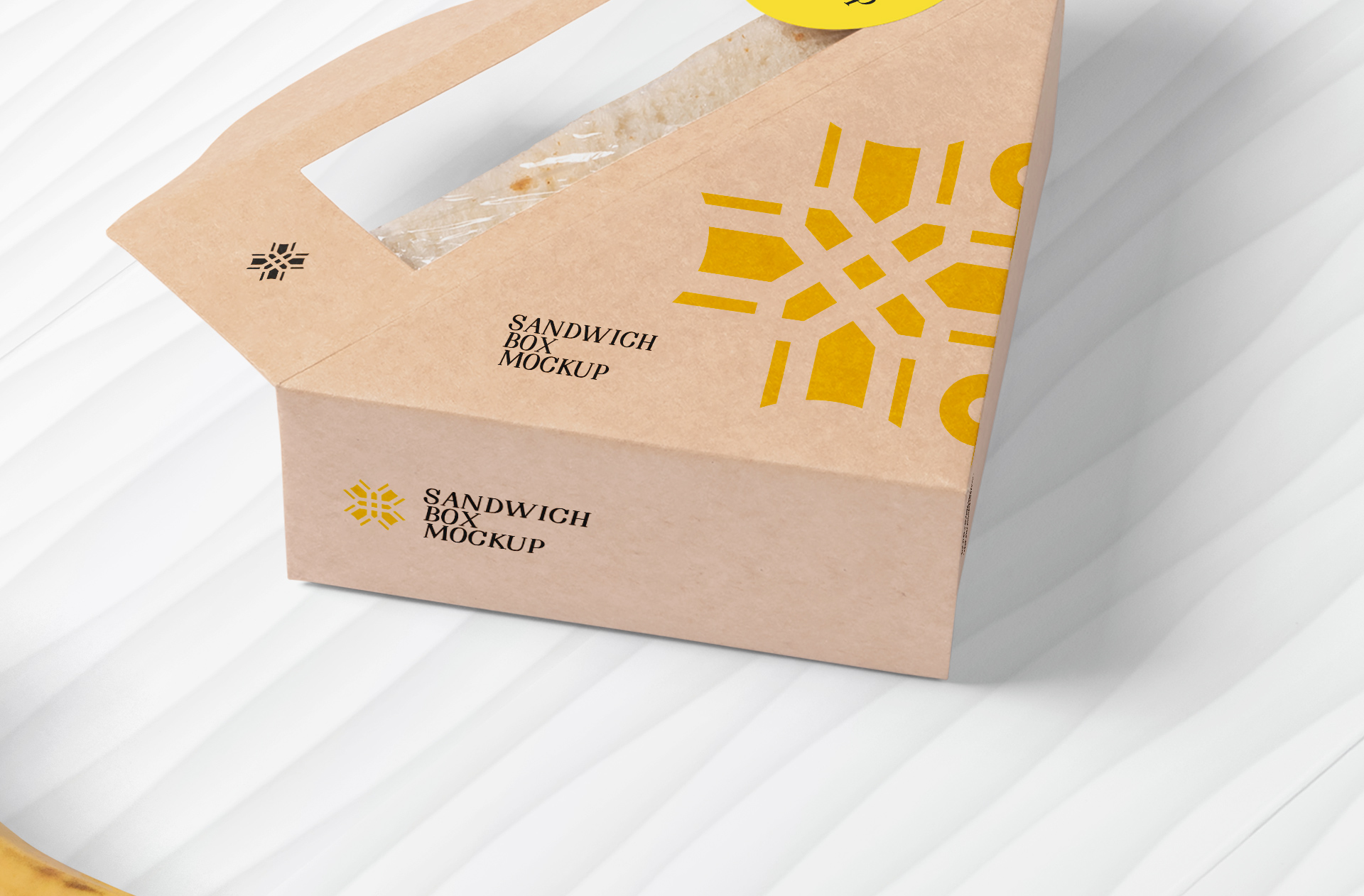 bakery packaging mockup