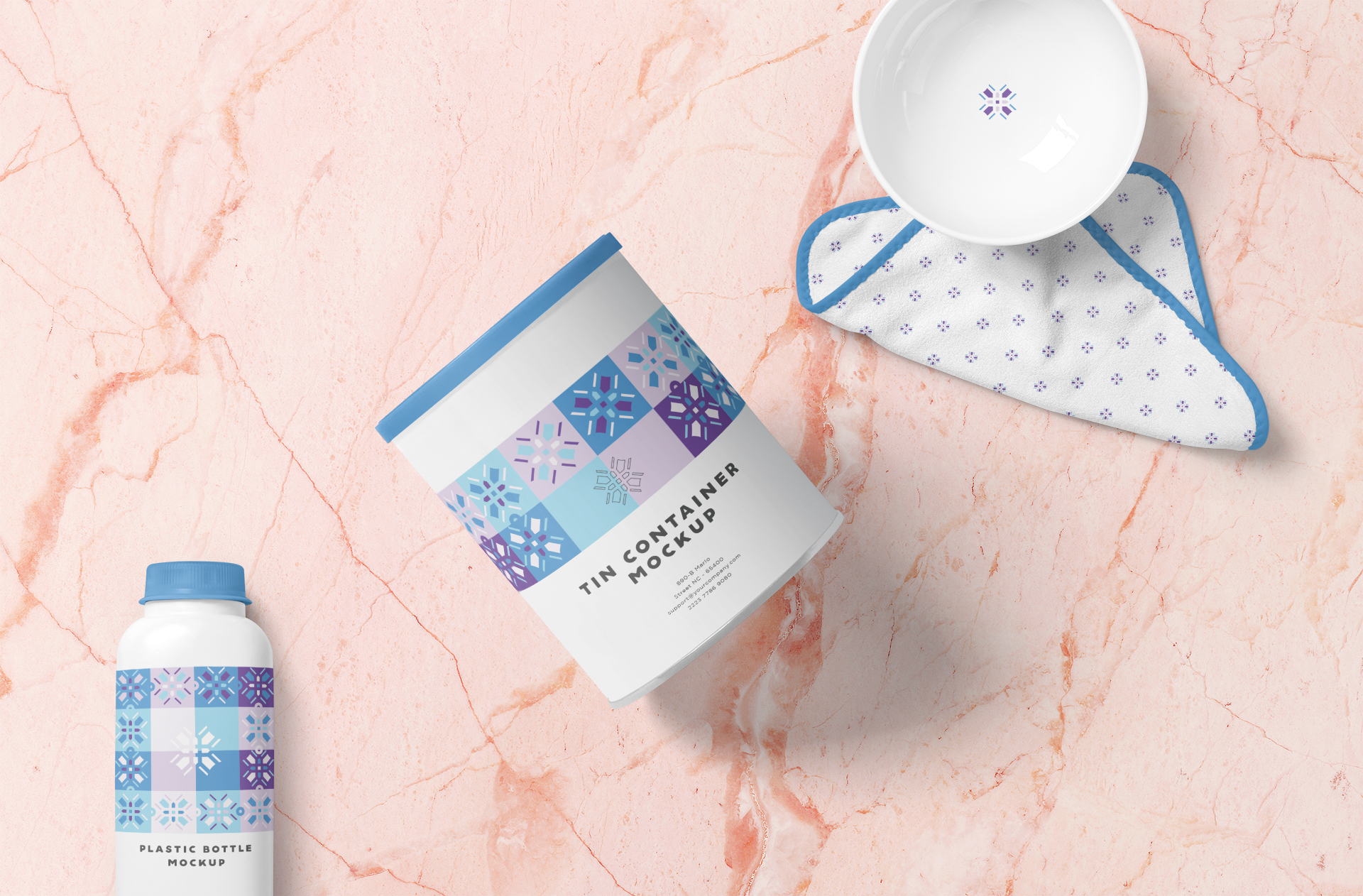 Round Tin Box Mockup – Stylish Food Storage Design