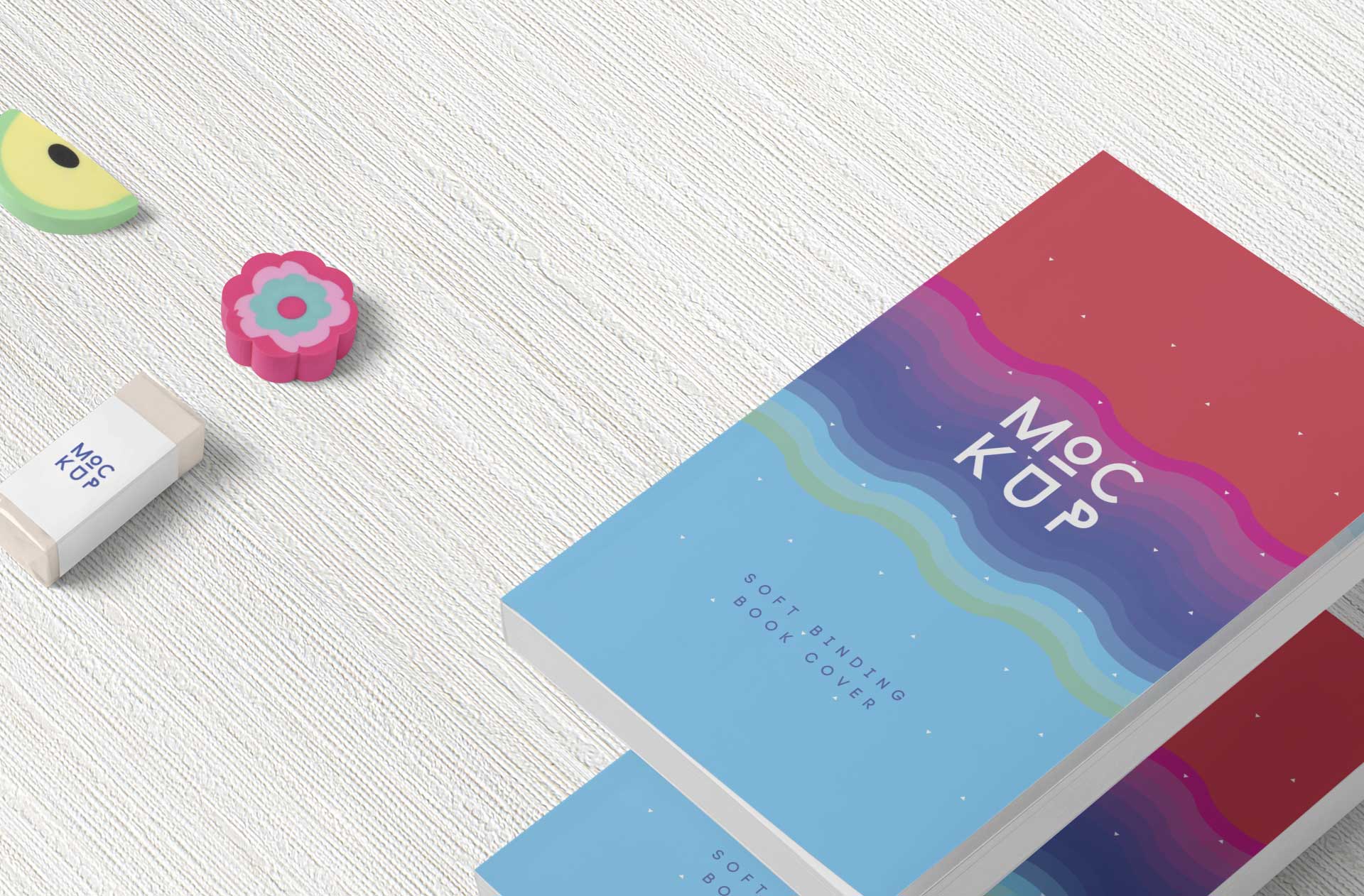 a5 book mockup