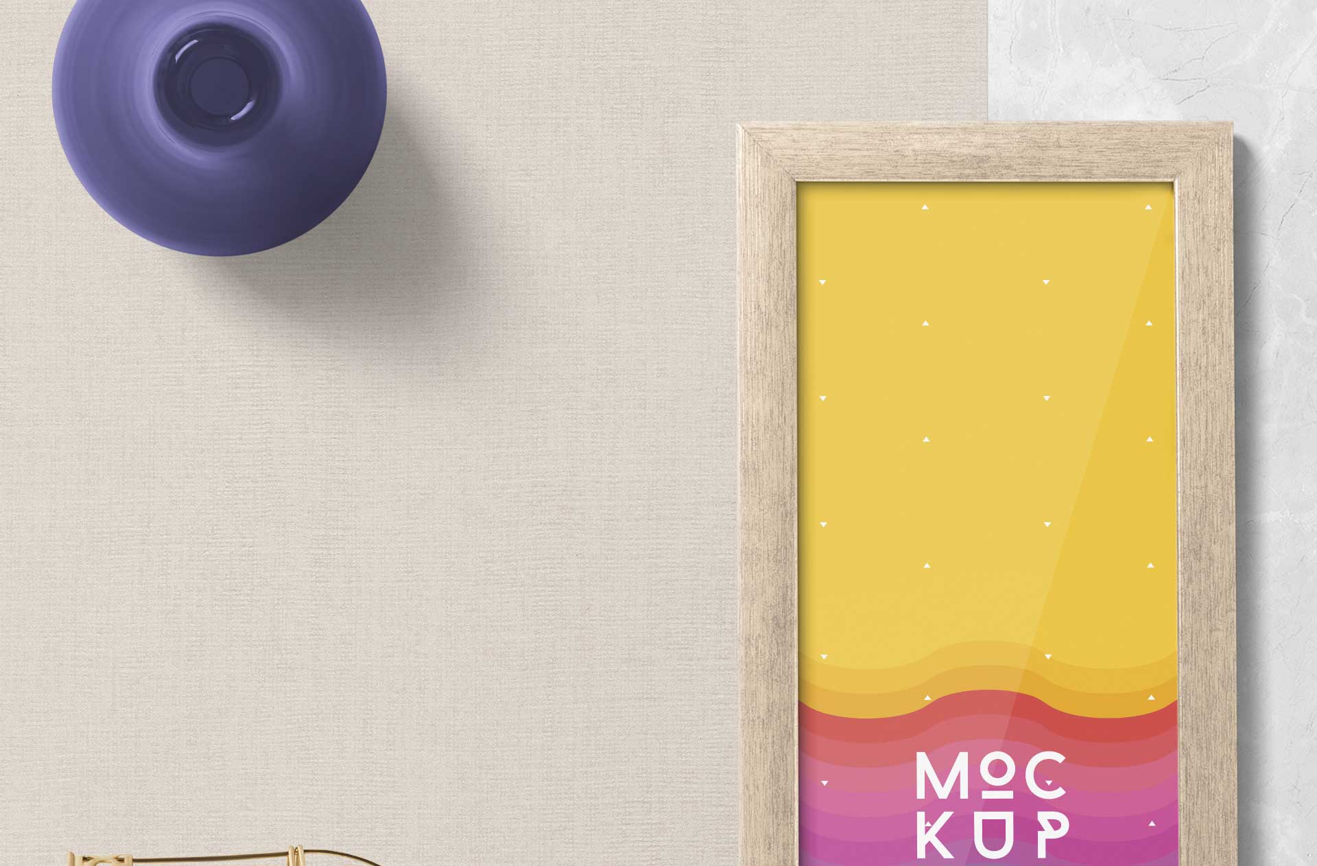 artwork frame mockup